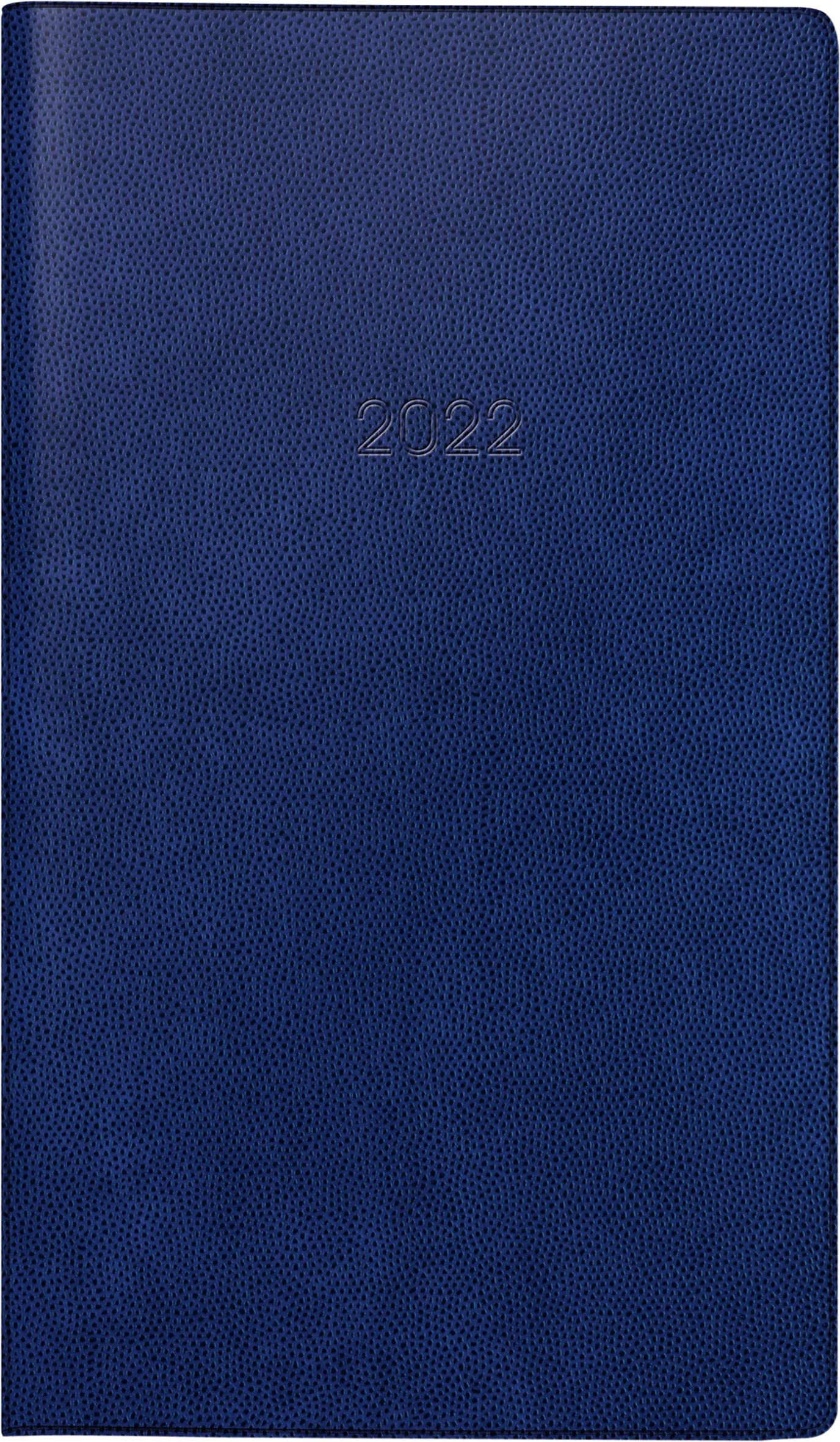 BRUNNEN Monthly Calendar Model 750 2023 Sheet Size 8.7 x 15.3 cm Blue