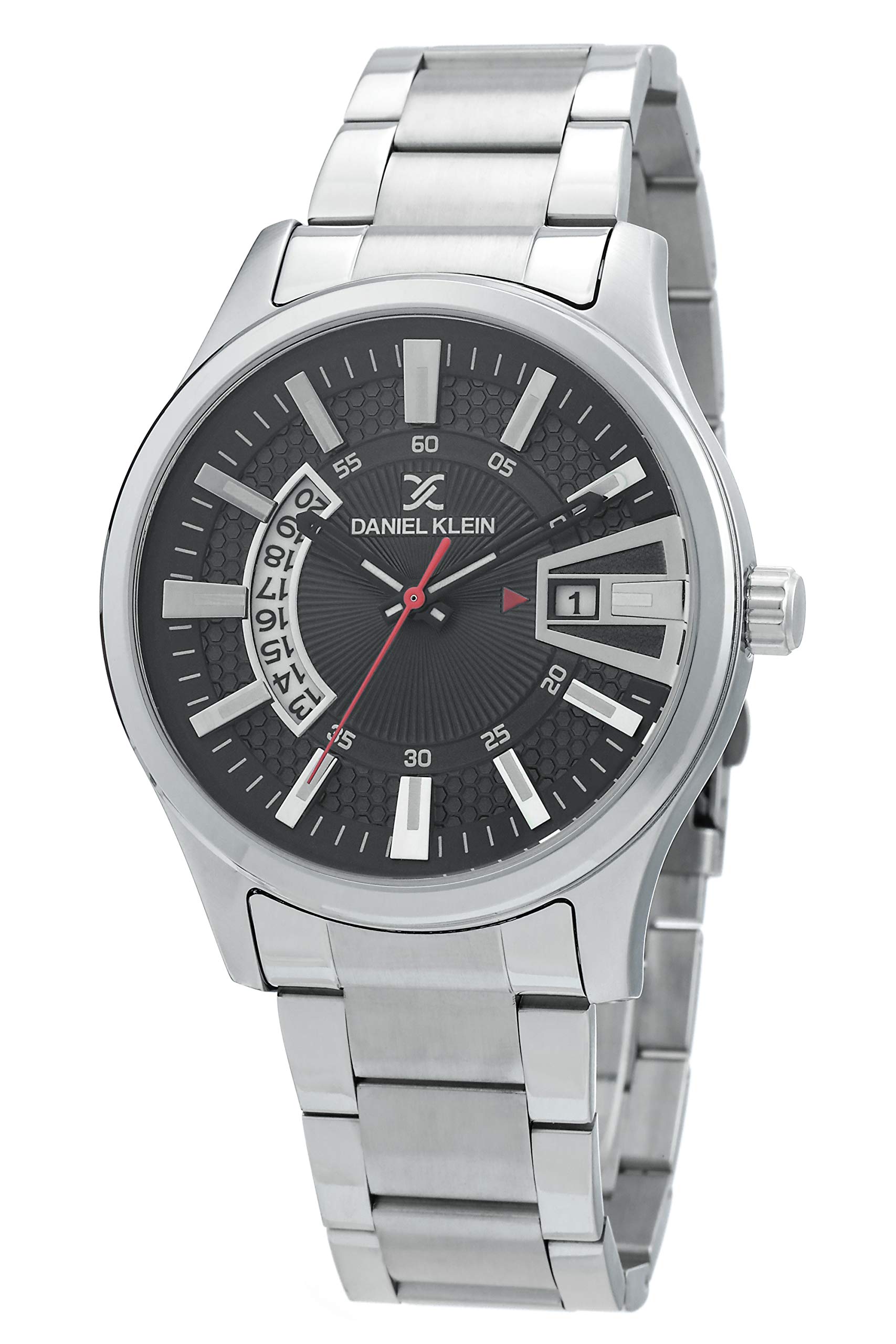 Daniel Klein Analog Gunmetal Dial Mens Watch-DK.1.12313-2 (B0828Z42G7) Amazon Price History, Amazon Price Tracker