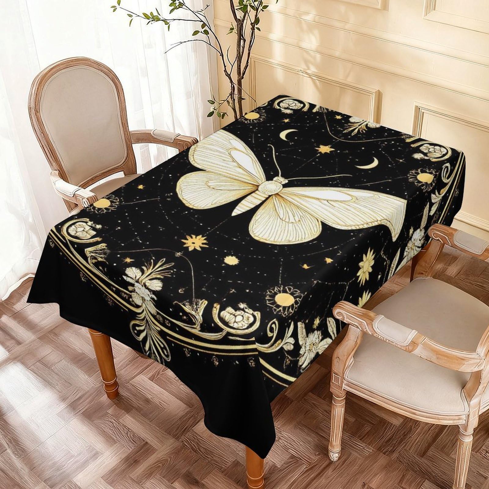 Nappe sorcière soleil lune pour sublimer votre décoration de mariage mystique