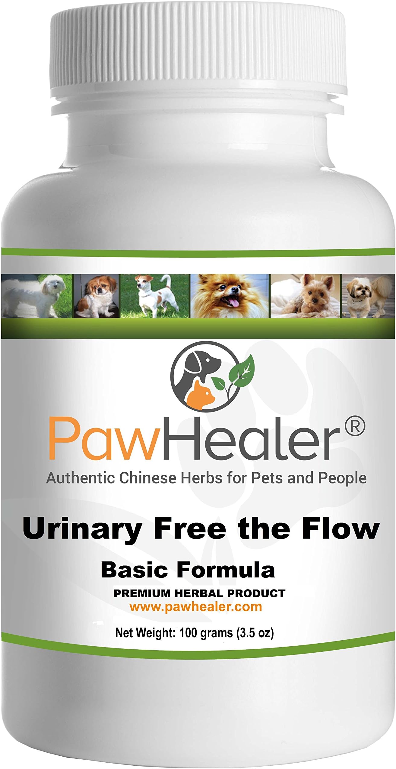 Urinary Free The Flow-Basic 100 grams - Bladder Stones Dogs - Natural Remedy Stone Prevention in Dogs - 100 grams-Herbal Powder - mix into food…
