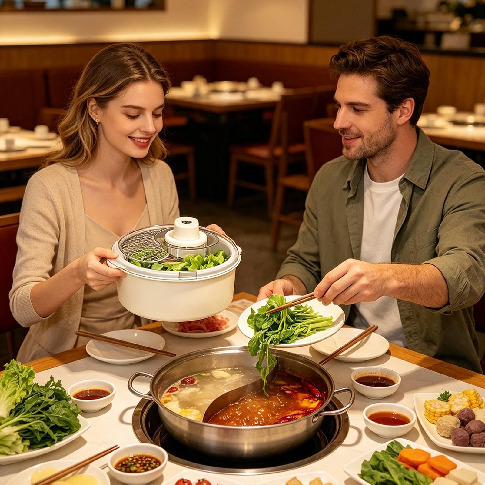 Centrifuga Per Insalata Elettrica Lavaggio Asciugatura Verdure | Scolafrutta Centrifuga Per Lattuga Frutti Di Bosco Spinaci Cucina Ristorante Preparazione Pasti