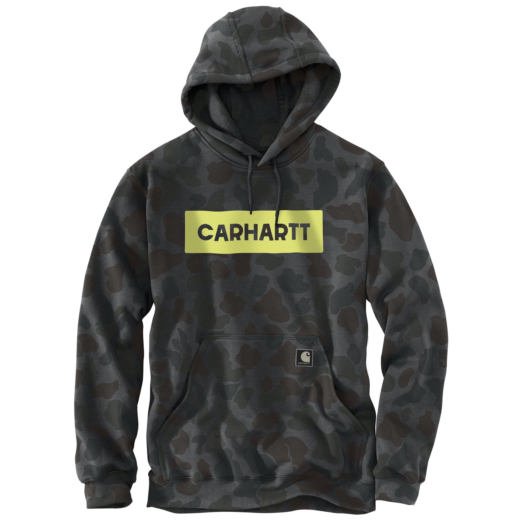 Men's Loose Fit Midweight Camo Graphic Sweatshirt