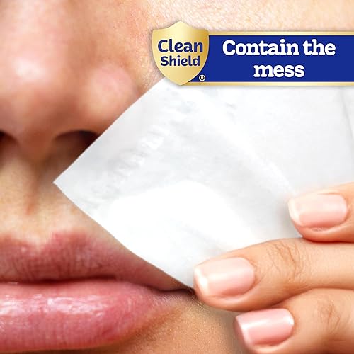 Miniatura 8 de Kleenex Loción calmante para pañuelos faciales con aceite de coco, 3 cajas planas, 120 pañuelos por caja, 3 capas (360 tejidos en total), el