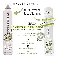 Vista 7 de SMART SOLUTIONS Spray de sujeción flexible Plus, 10 onzas, no pegajoso, sin escamas, secado rápido, 3 en 1