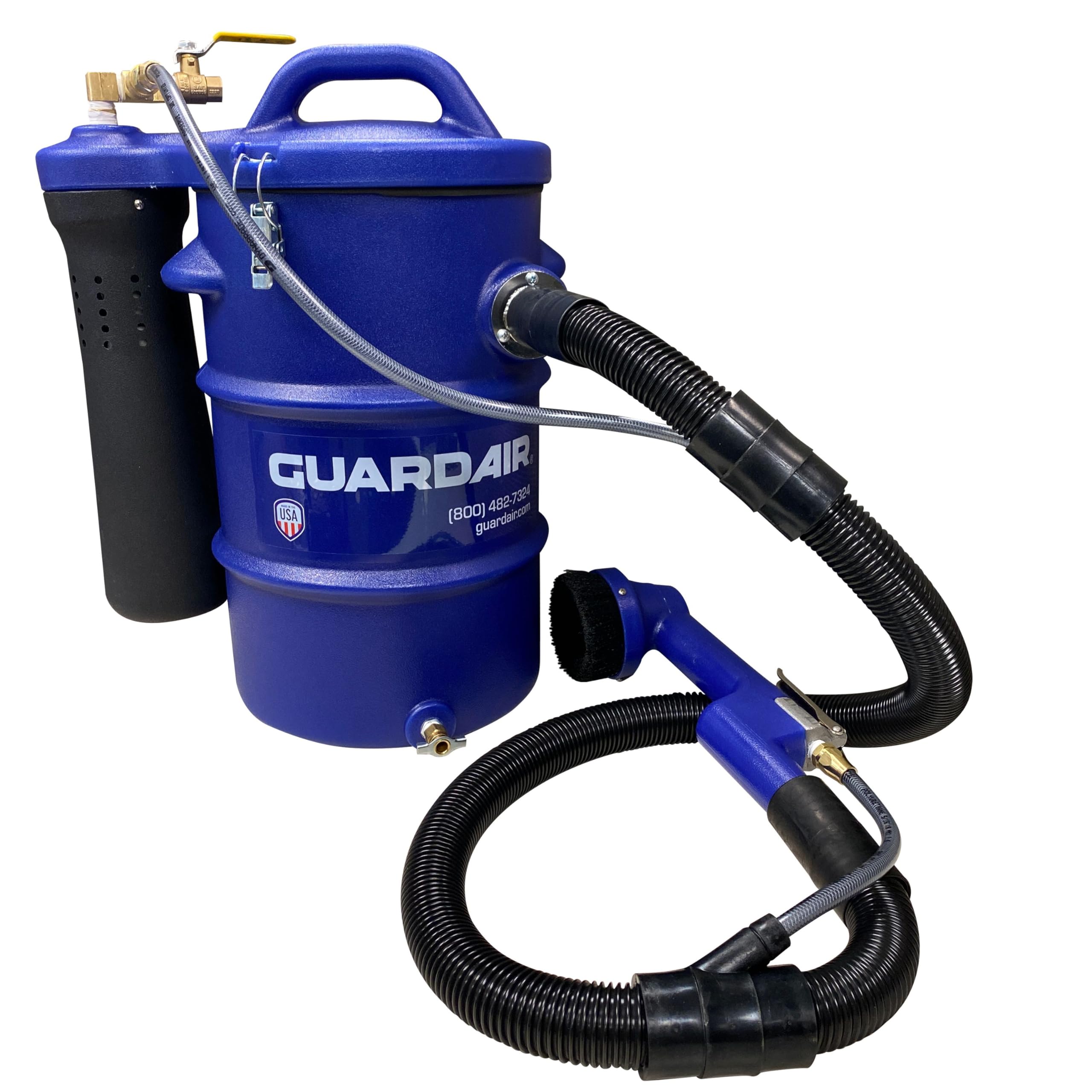 Personnel Cleaning Station by Guardair – 8.5 INCH, 5.5 gallons, Polyethylene, Blue, Model CS3000