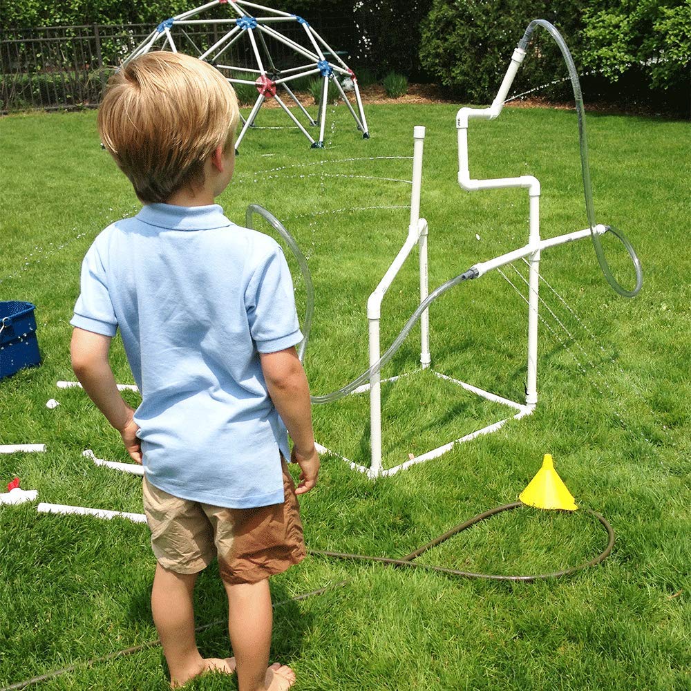 Buy letsFix 4 Way 1/2 Inch PVC Elbow Fittings, DIY PVC Connectors