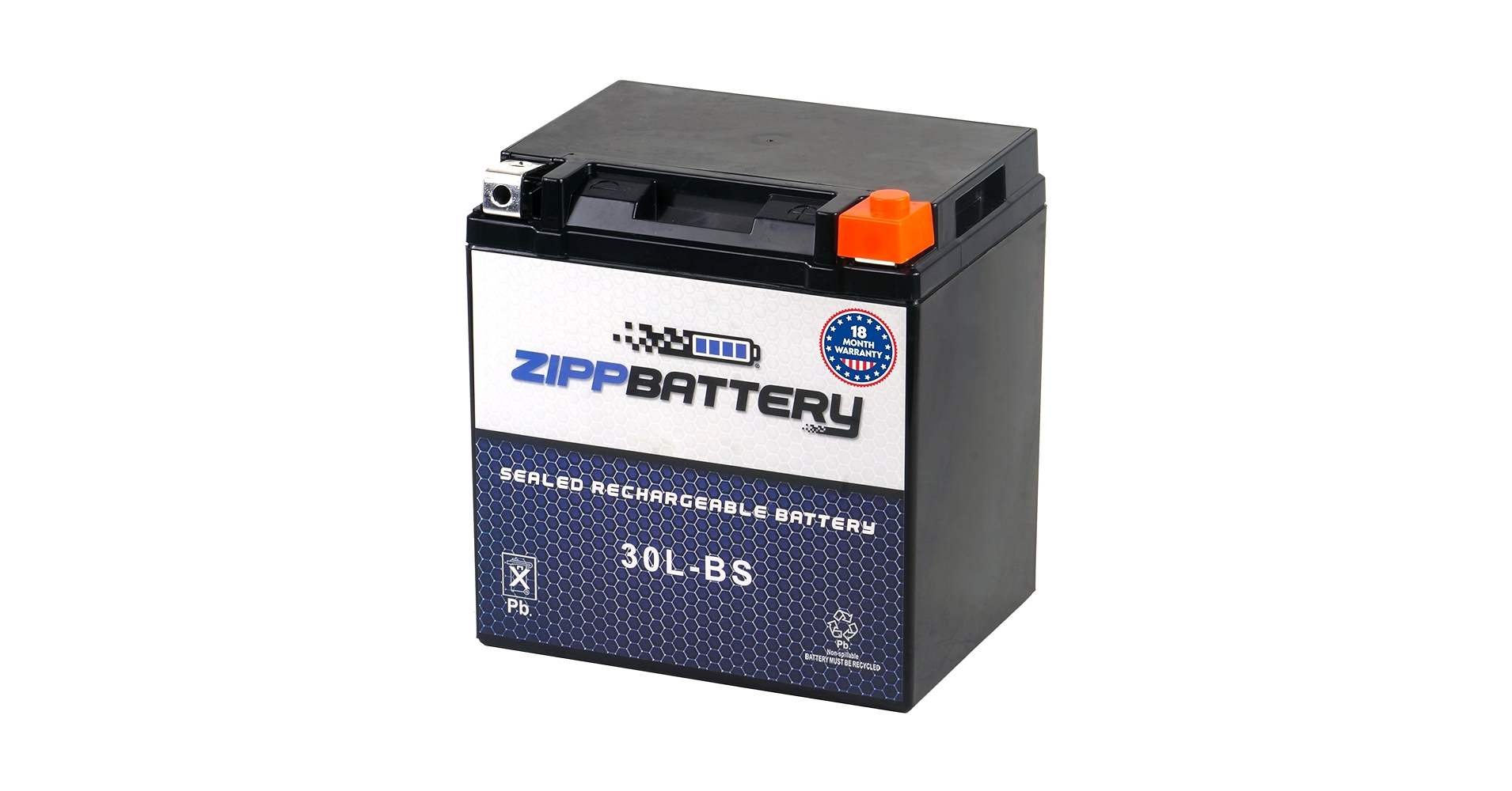 Amazon.com: ZIPPBATTERY YTX30L-BS 12V 385 CCA AGM