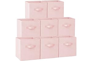 Criusia Storage Cubes - Heavy Duty Storage Bins with Ample Storage