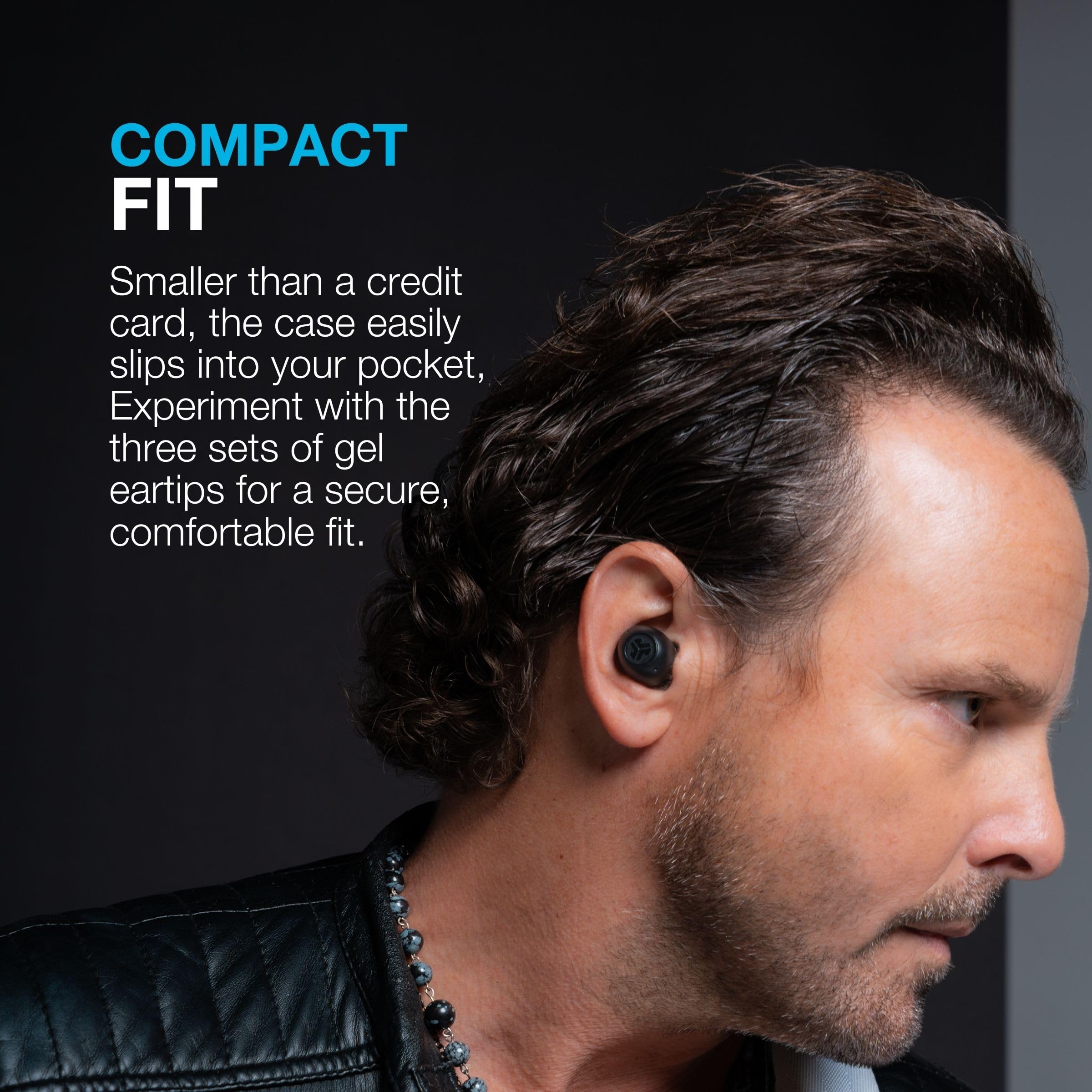 Jlab Go Pop Anc Active Noise Cancelling Earbuds Bluetooth