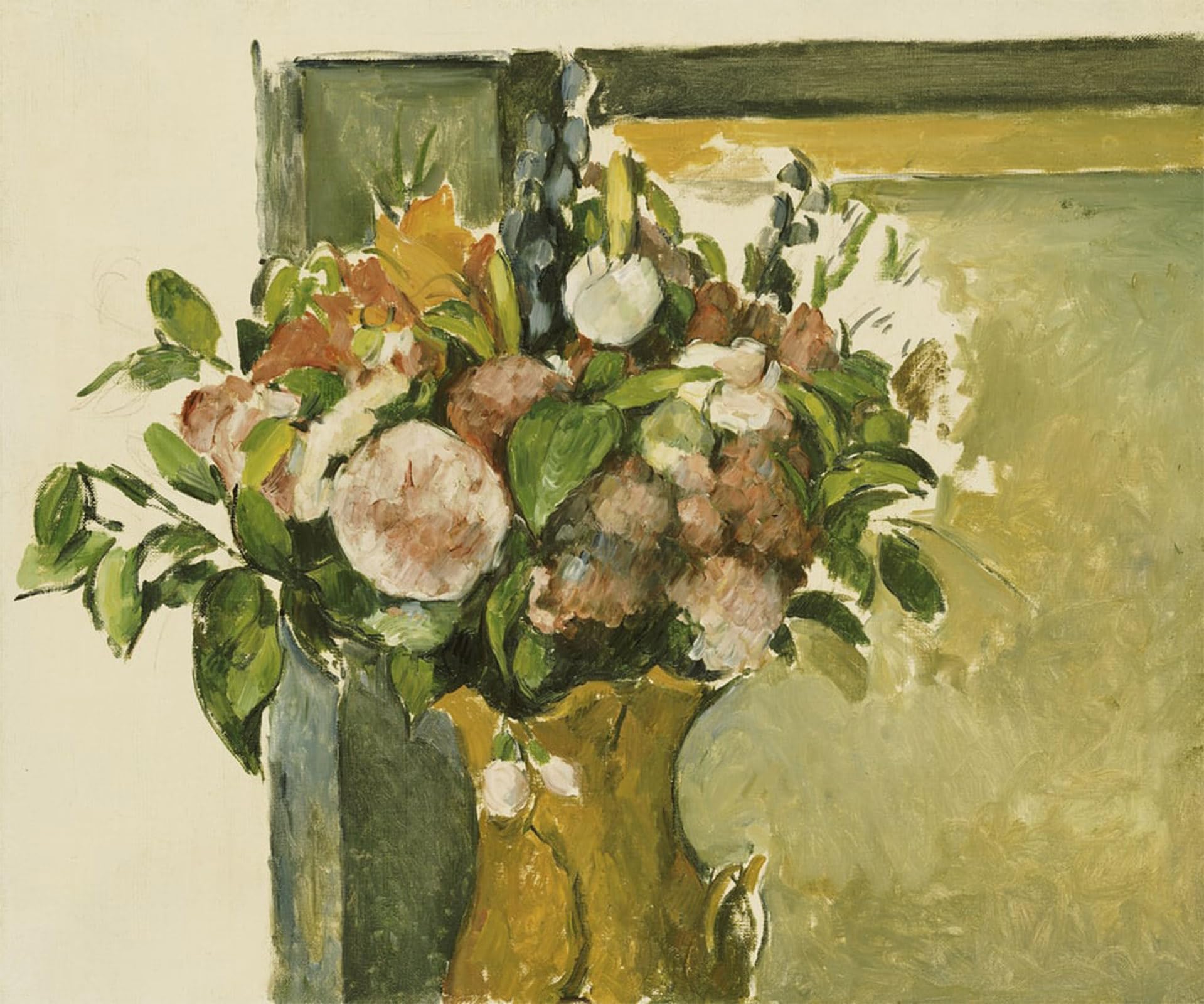 POSTERIIk Famous Print Pop Art Wall Art Graffiti Flowers in a Vase by Paul Cézanne Art Prints for Home Decor 60x90cm