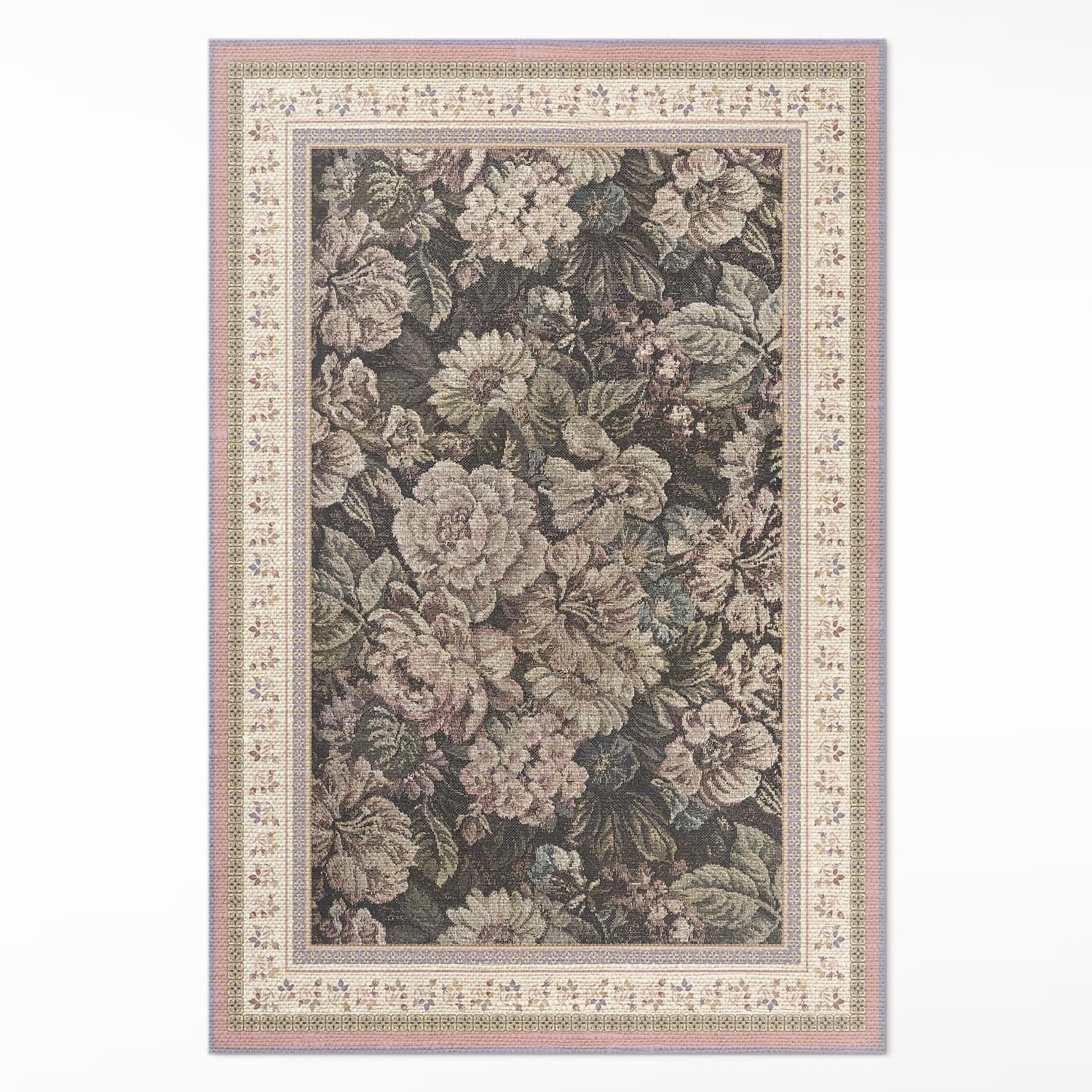 Tapis PVC résistant à la décoloration et d'entretien facile pour maison
