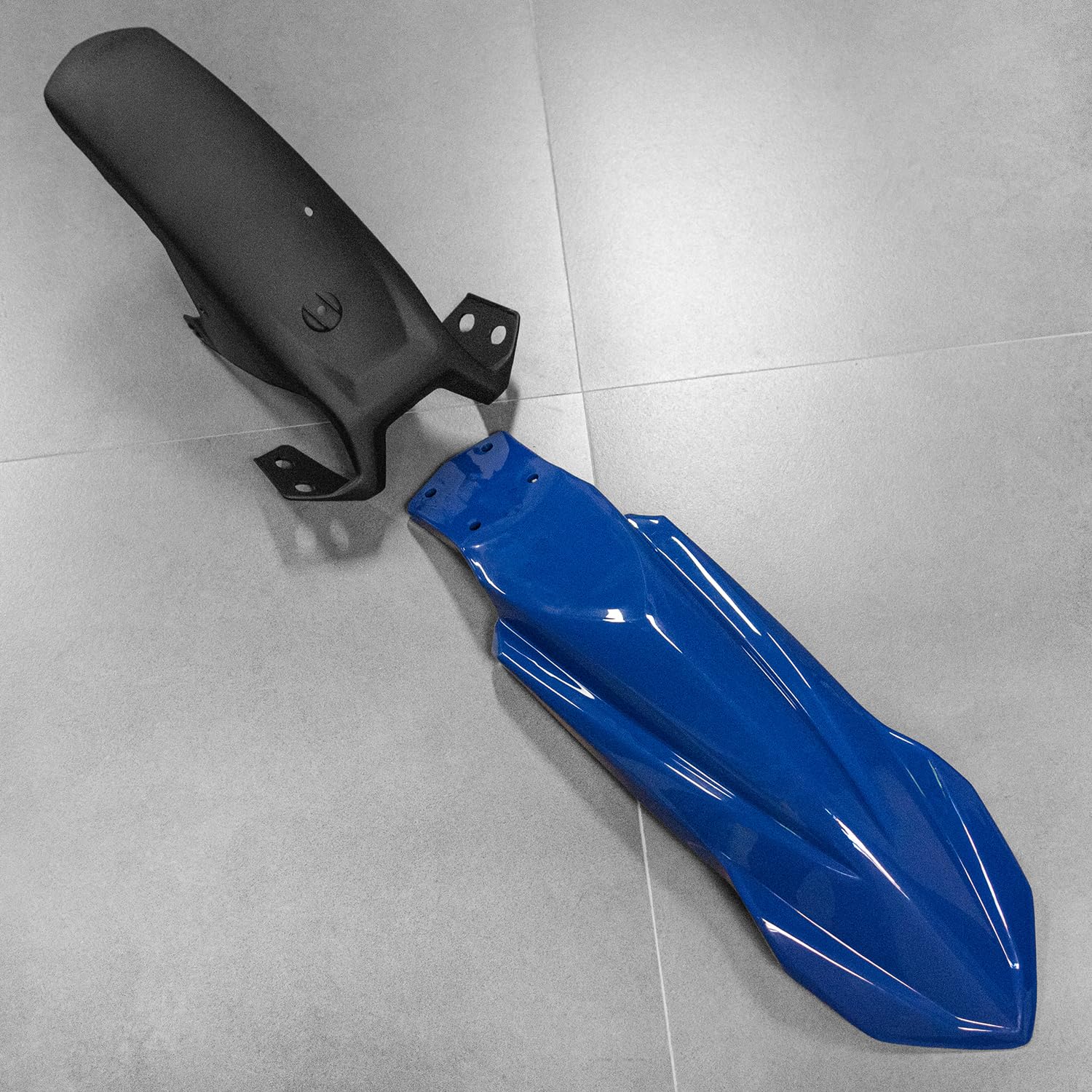 Guardabarros delantero para Tenere 700 2019-2025 2026 Protector de neumáticos contra salpicaduras, azul