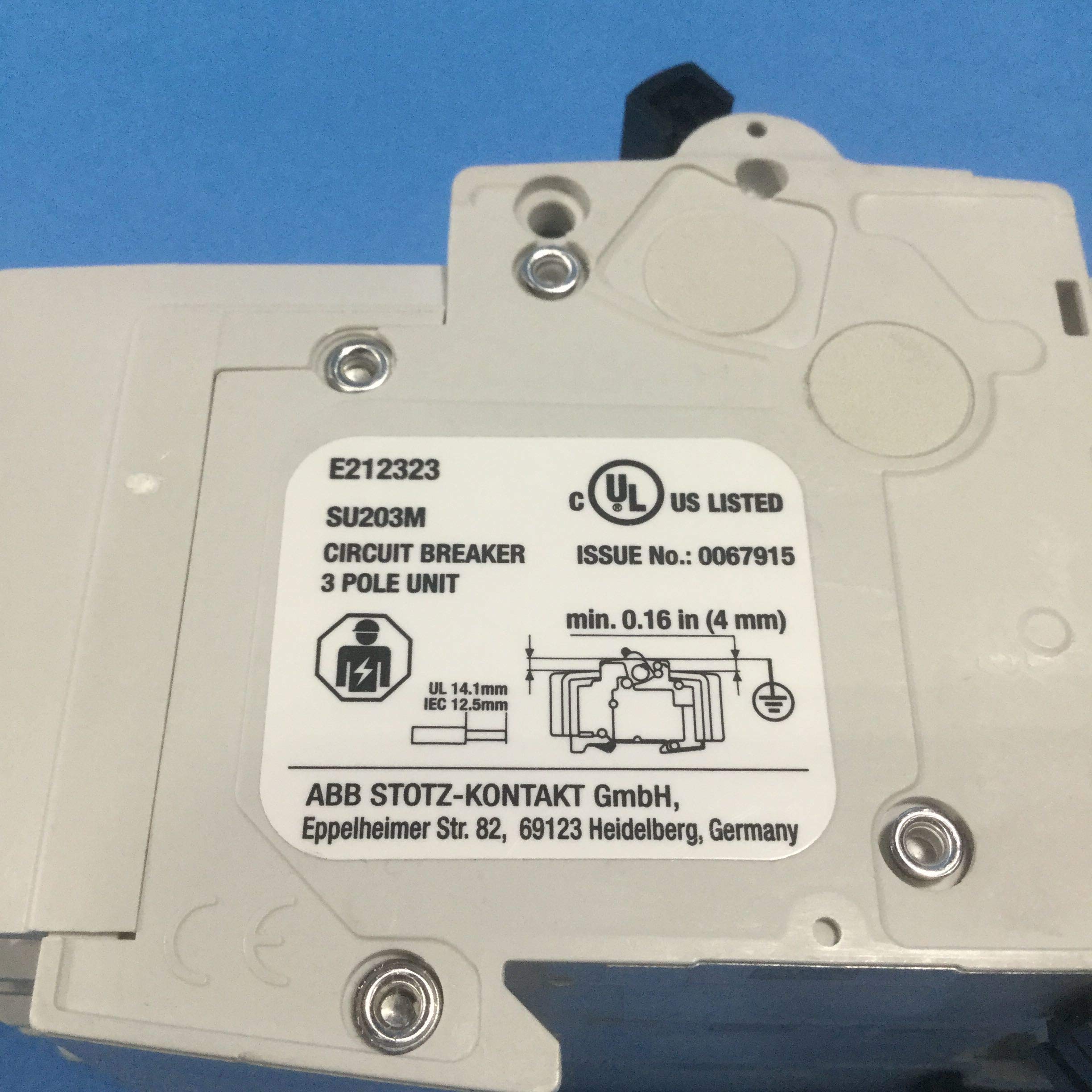 ABB SU203M-K5 Miniature Circuit Breaker