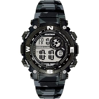 Armitron Sport Men's Digital Chronograph Resin Strap Watch 40/8284