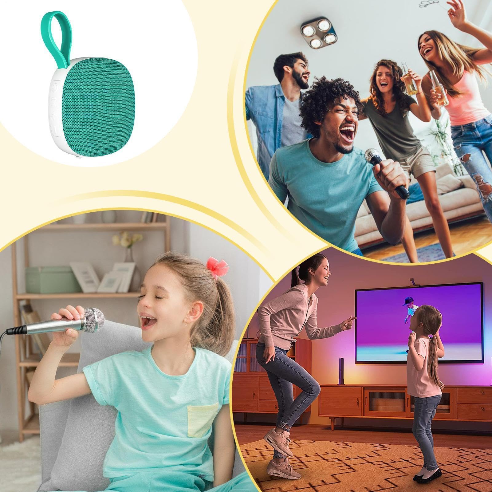 Altoparlante da Esterno Stereo Wireless con Base Magnetica