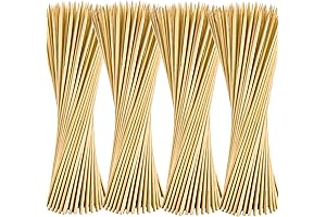 400 Count 12 Inch Natural Bamboo Skewers