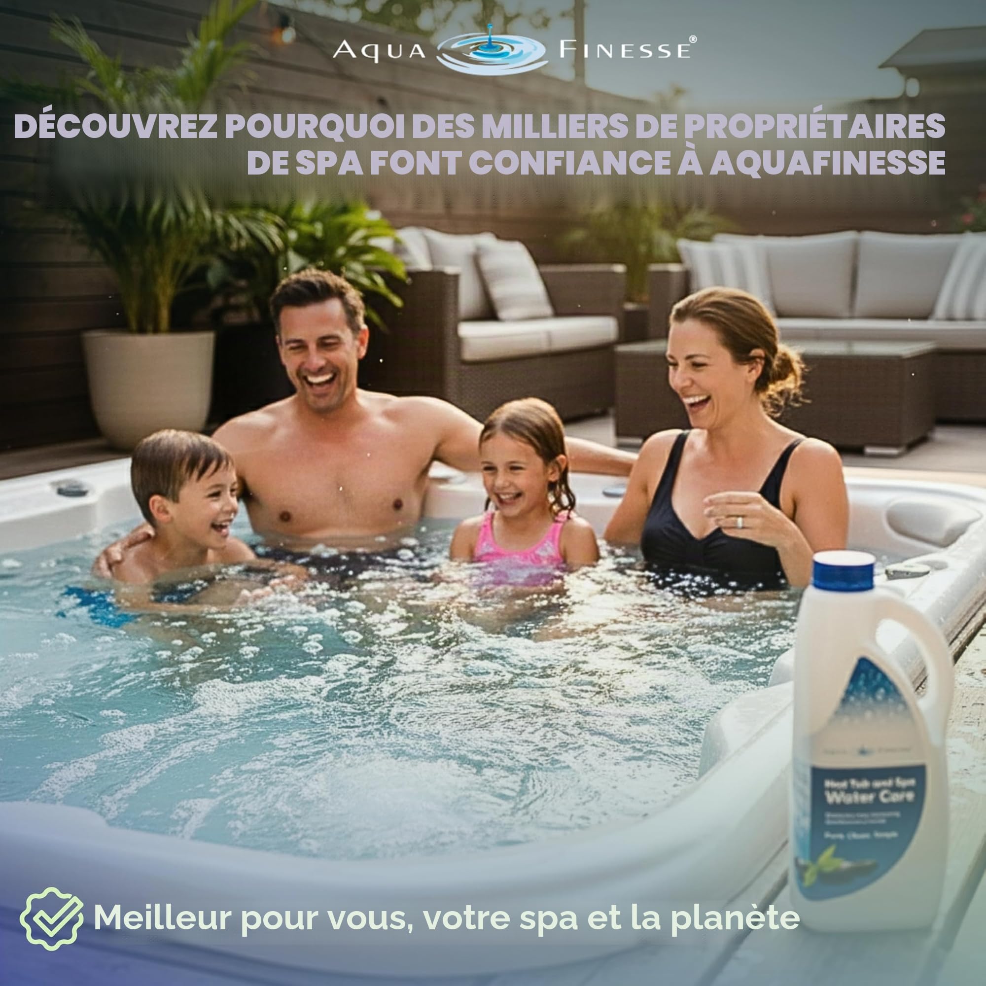 AquaFinesse Solution Service Pack Recharge Flacon 2 L