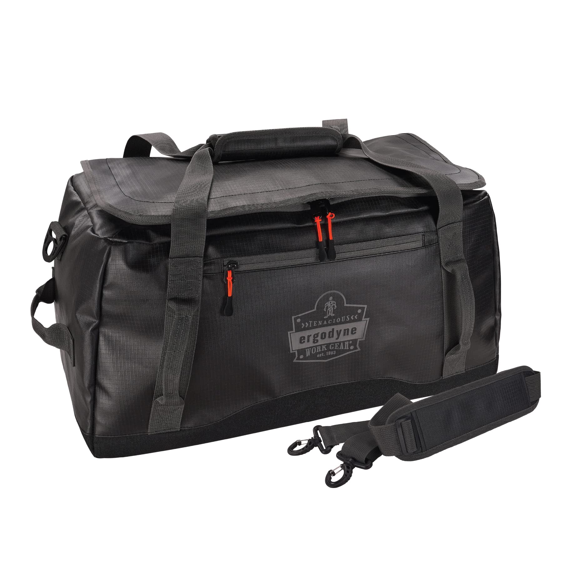 Ergodyne Wasserabweisender Seesack, schwarz, S, Wasserabweisender Seesack