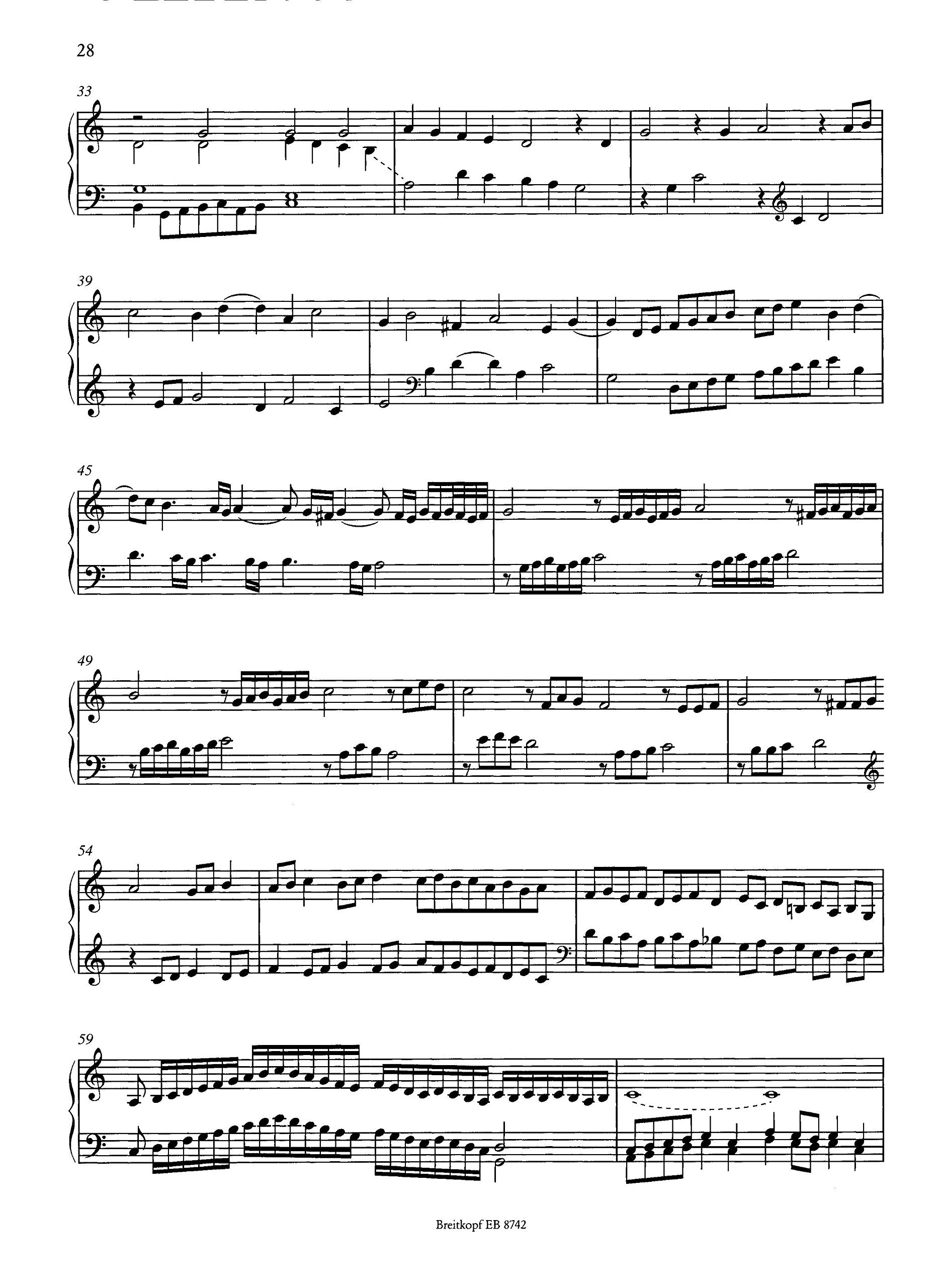 Sämtliche Werke für Tasteninstrumente Band 2: Fantasien - Breitkopf Urtext (EB 8742)