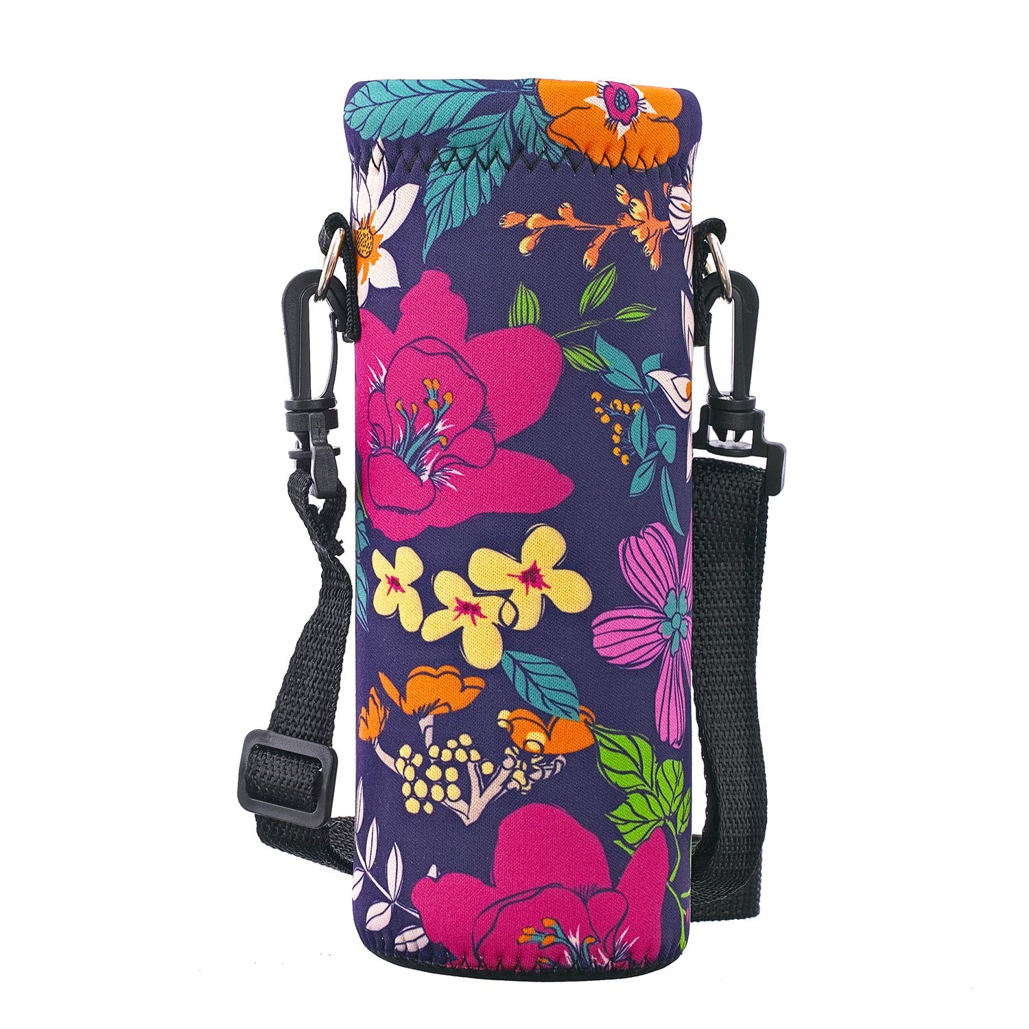AUPET Water Bottle Bag Carrier,24oz/32oz Insulated Neoprene bottle Sling Holder Case Pouch Cover for 1000ML/750ML Bottles with Shoulder Strap for walking