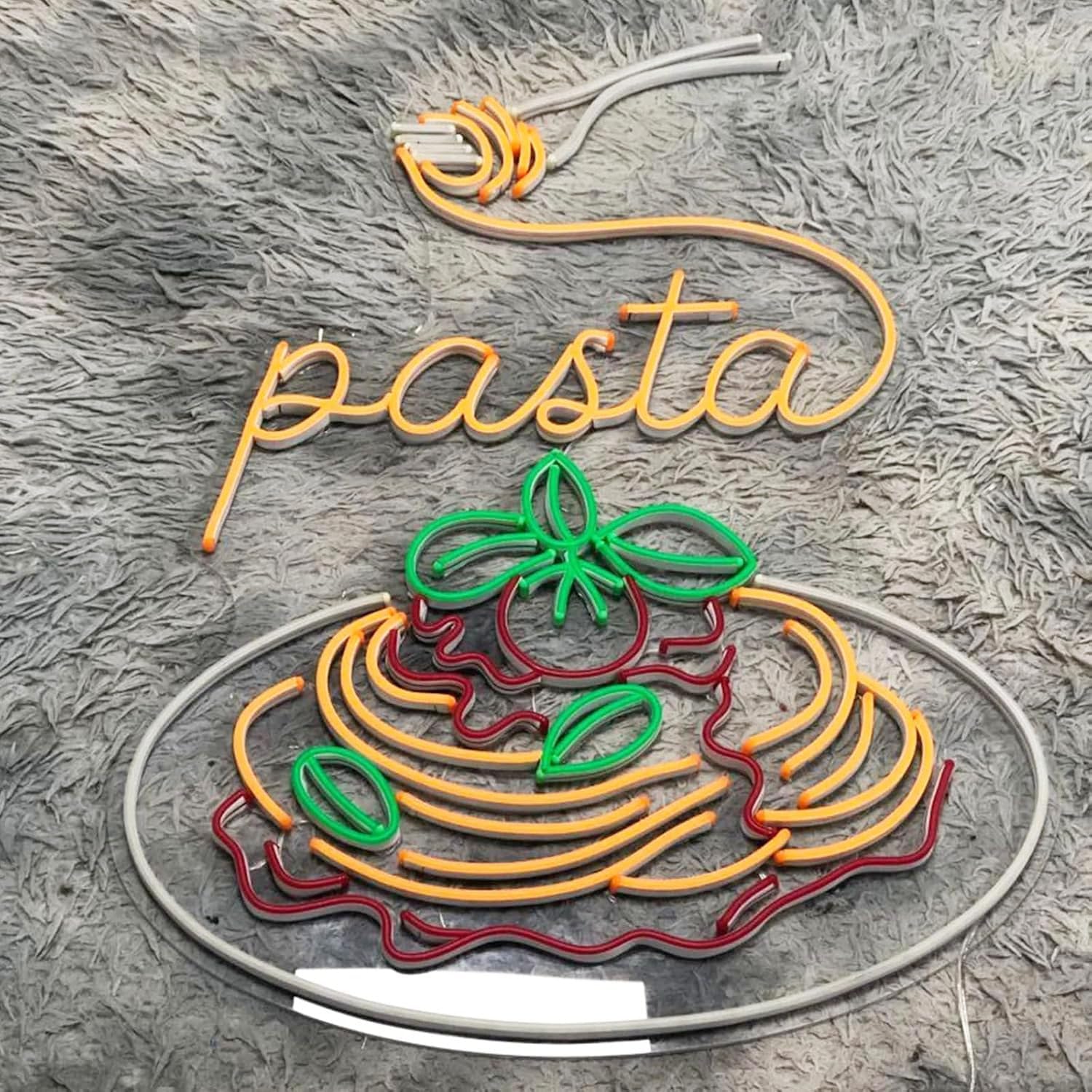 Amazon.com : Pasta Dish Neon Sign for Wall Decor, Custom LED Pasta