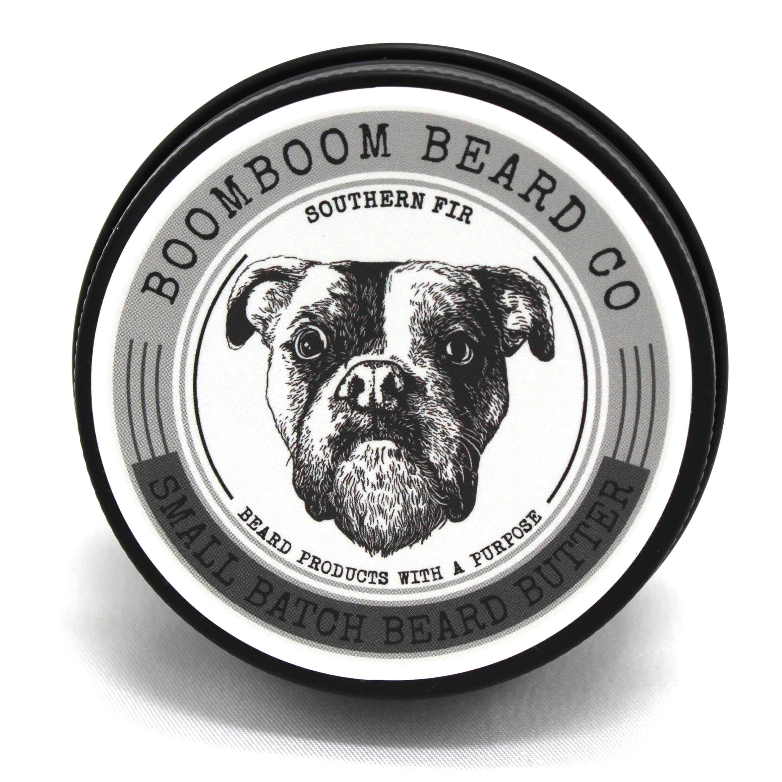 BoomBoom Beard Co Handcrafted Beard Butter - SOUTHERN FIR | Uniquely Formulated Whipped Med-hold Mango Butter - Non Greasy, Hydration for Soft Beard and skin Promoting Full Healthy Growth