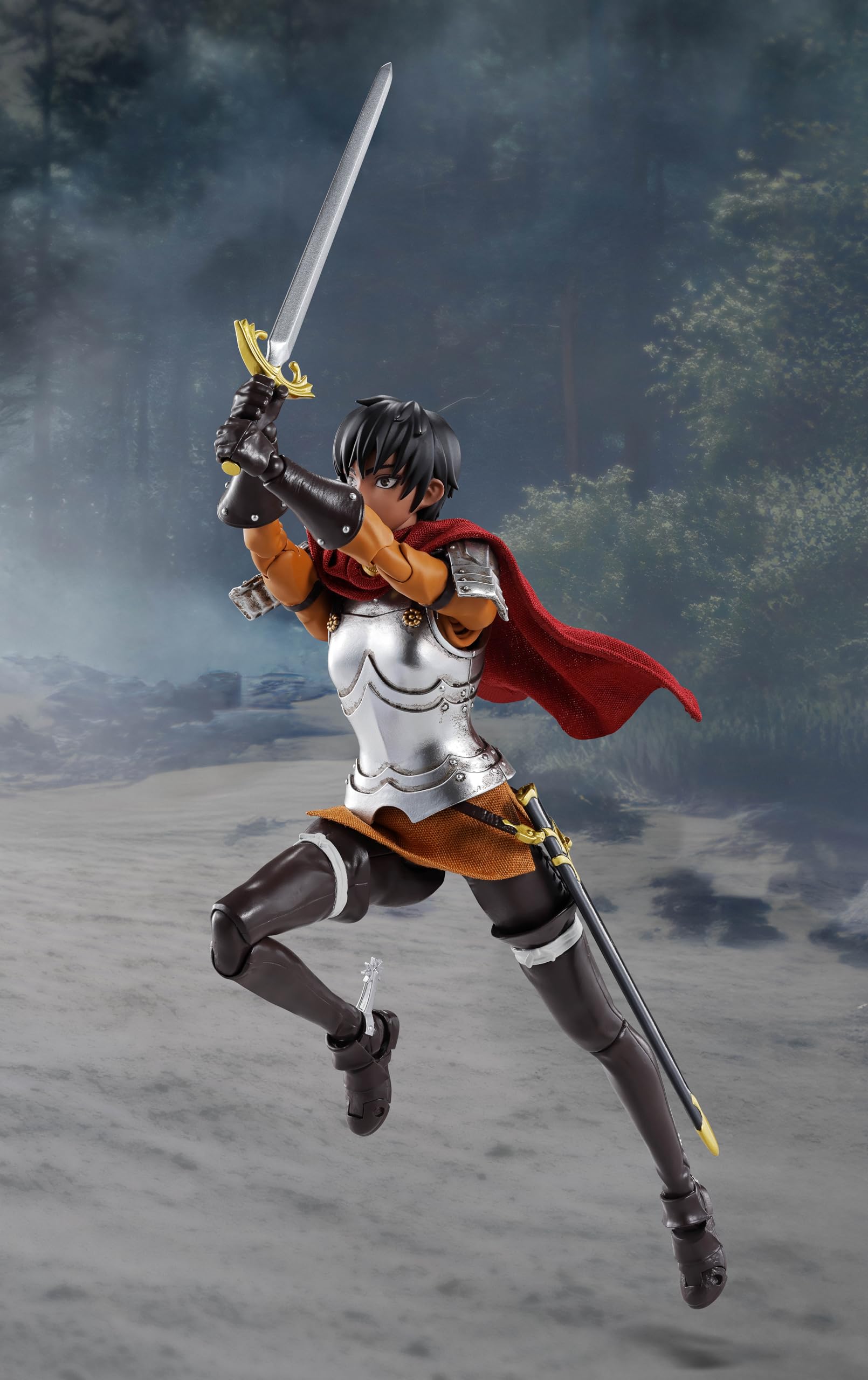 TAMASHII Nations S.H. Figuarts Berserk Caska (Grupo halcón), Aprox. 145 mm, PVC, ABS, Tela, Figura de acción prepintada