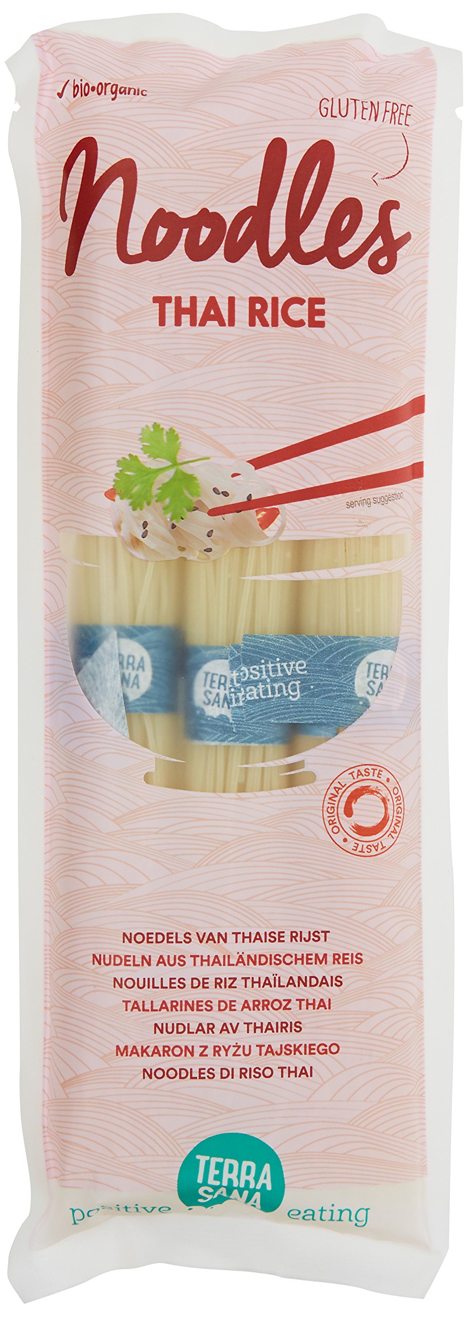 Terrasana Nouilles Riz Thaïlandais Bio 250 g