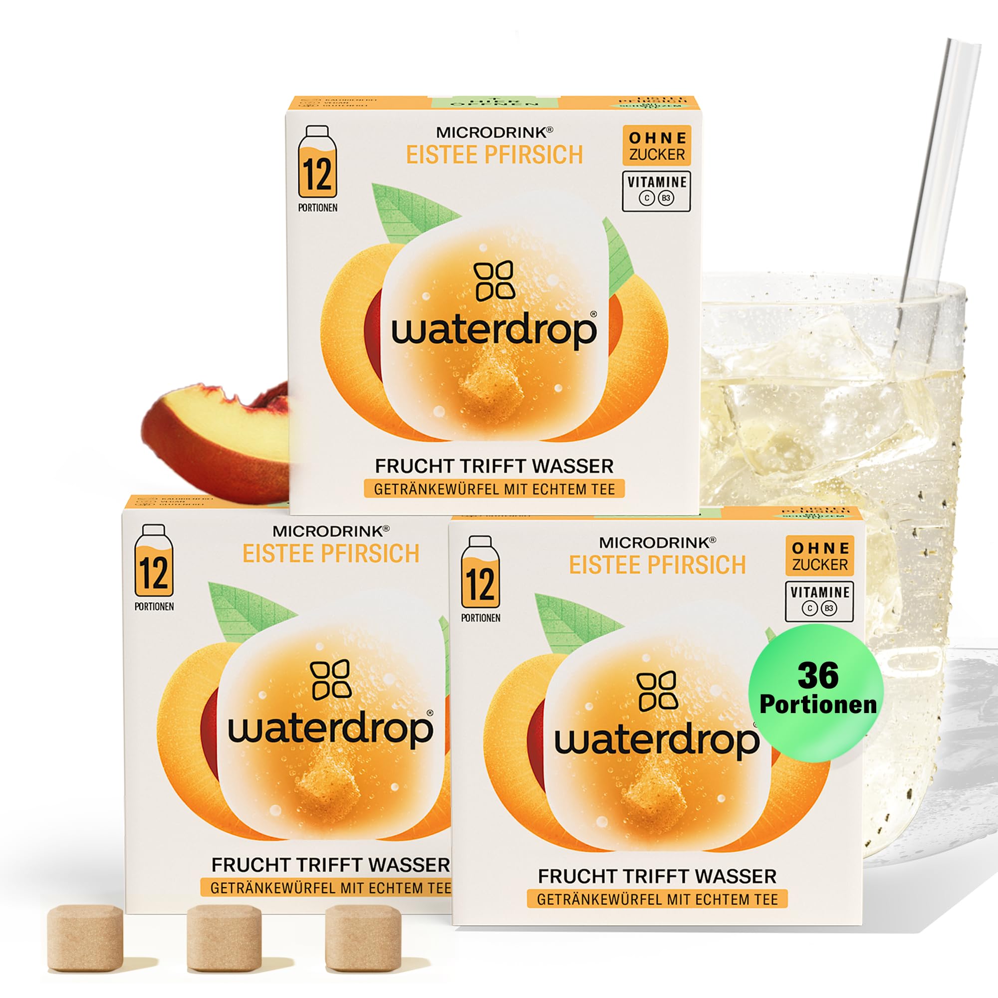 waterdrop® Eistee Pfirsich