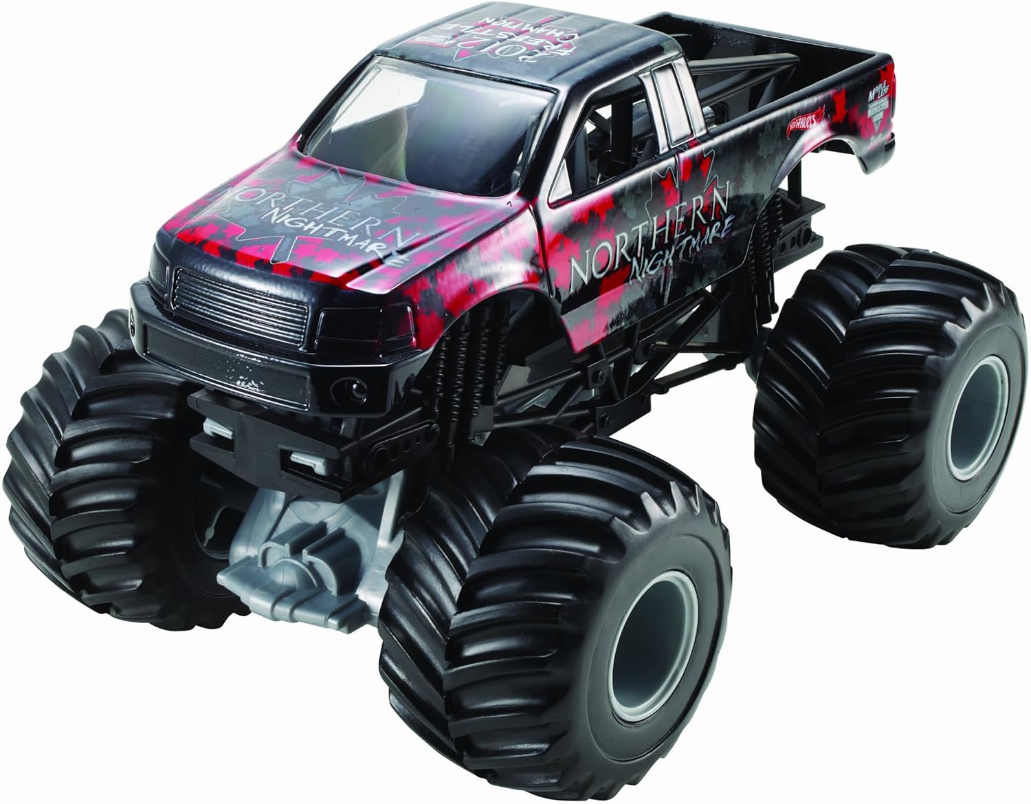 Hot Wheels Monster Jam Northern Nightmare Die-Cast Vehicle, 1:24 Scale