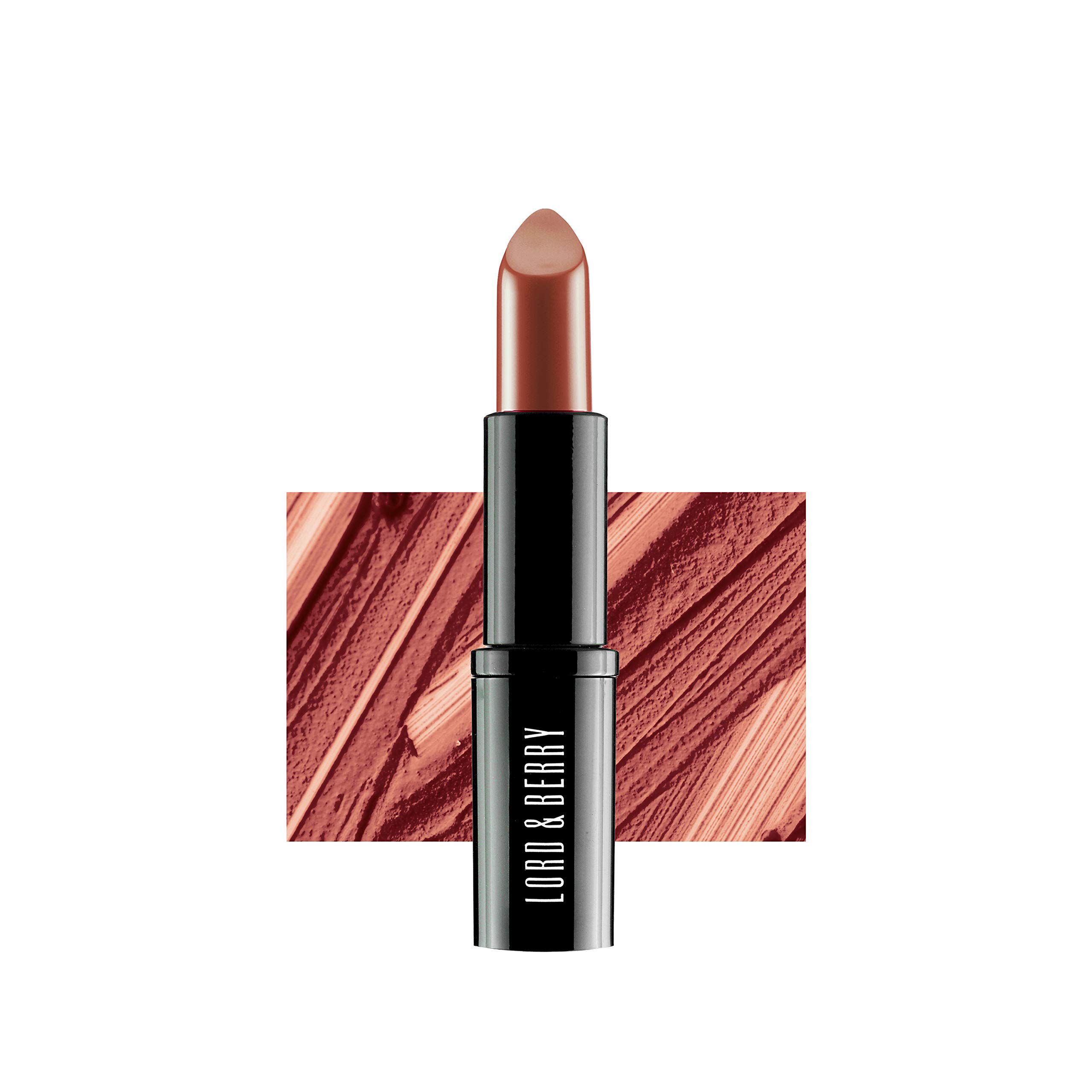 Lord & BerryVogue Matte Lipstick Extremely Smooth Non Sticky Weightless Long Lasting Lipstick For Women, Paraben & Fragrance Free Lip Stick, Vegan & Cruelty Free Makeup Set, Smarten Nude