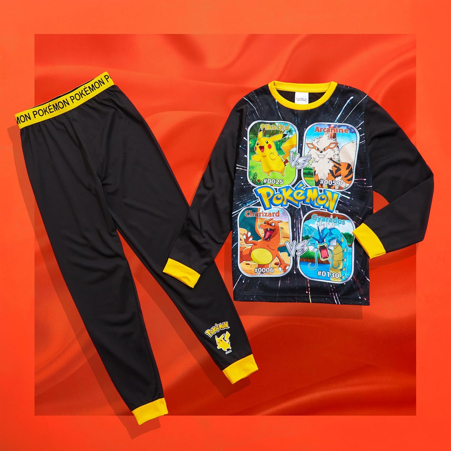 Pokemon T Shirt & Shorts Set for Boys Teens 2 Piece Anime Lounge Set Outfit - Image 3