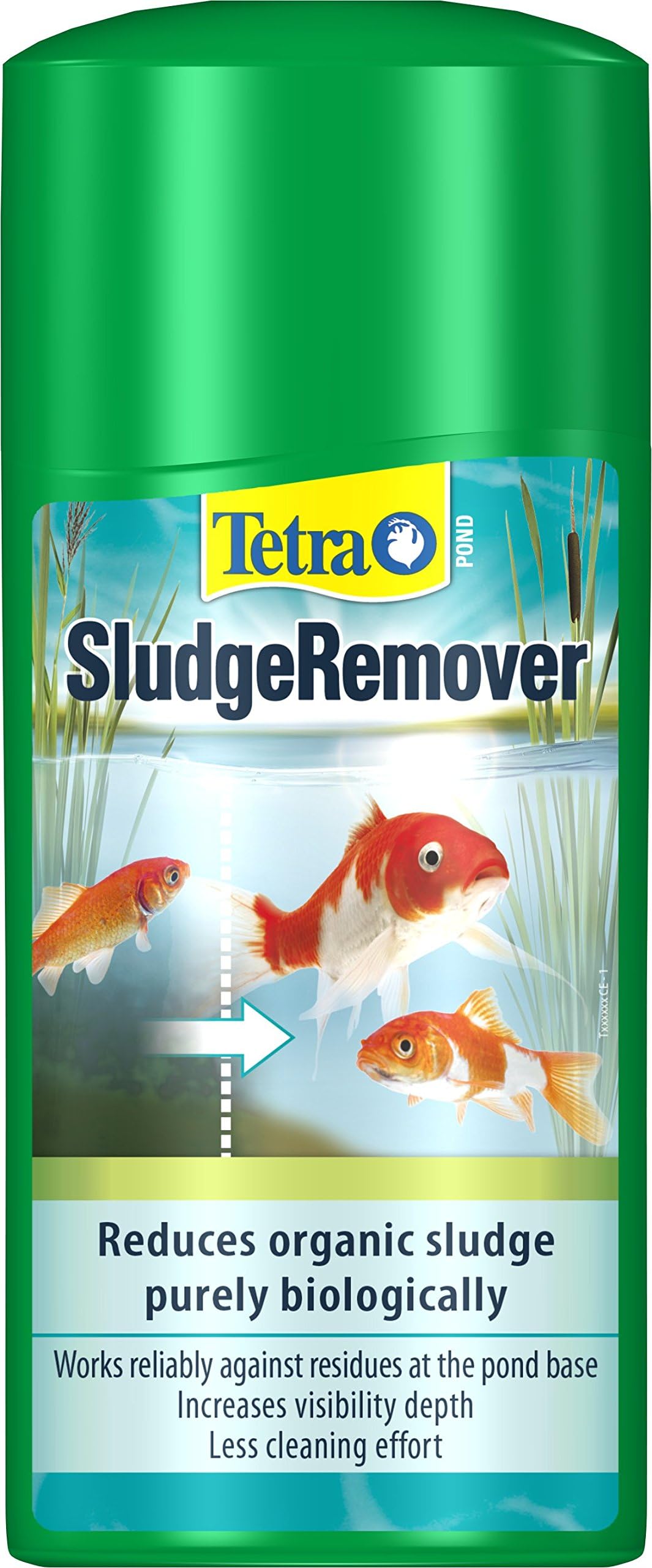 Tetra Pond Sludge Remover 500 ml Reduces Organic Sludge Purely Biologically Amazon.co.uk Garden