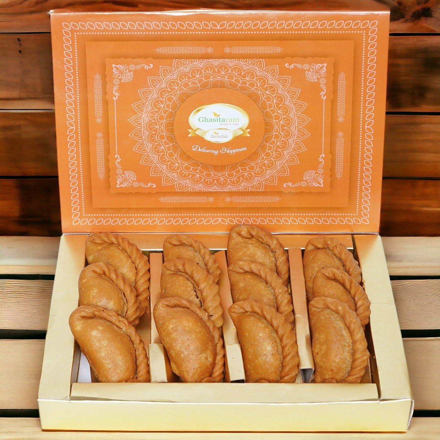See full amazon price history chart for Ghasitaram Gifts Sugar-free Healthy Wheat Gujiya Sweets Box (400 g) Ghasitaram Gifts Sugar-free Healthy Wheat Gujiya Sweets Box (400 g) (B07P65TGDP) Amazon Price History, Amazon Price Tracker
