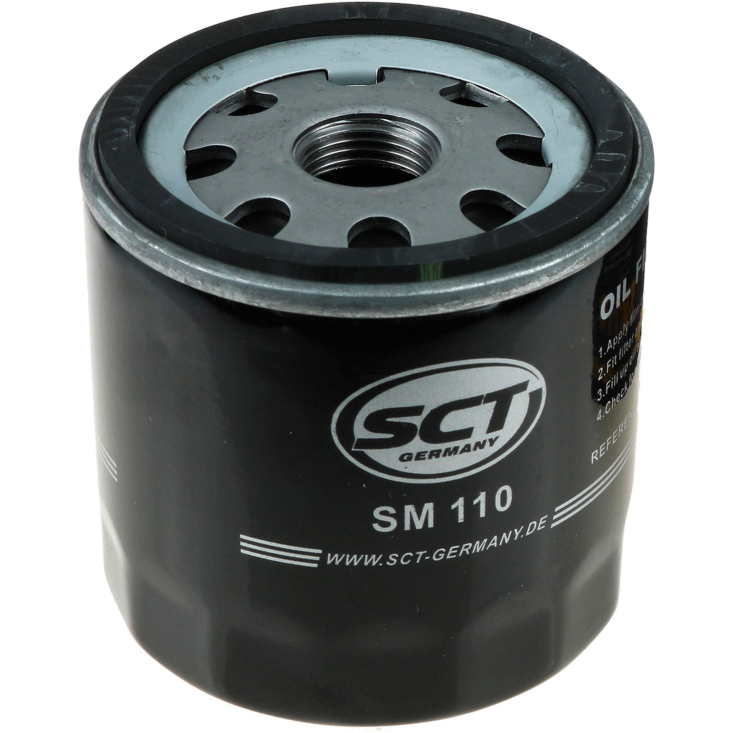 QR-Parts Set 85498871 SM 110 10 filtros de aceite originales SCT