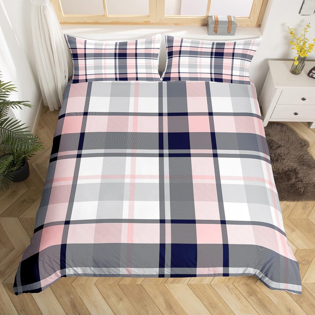 Biancheria Da Letto Blu Per Letto Singolo