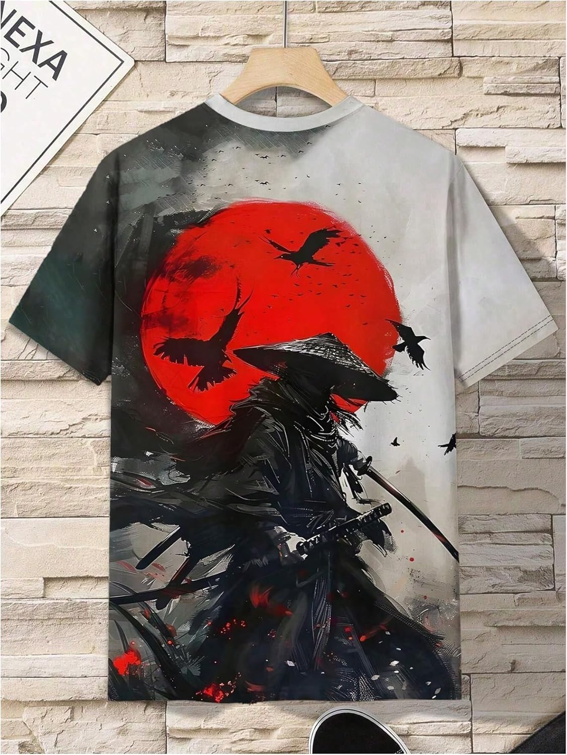 SOLY HUX Men's Anime Graphic Tees Novelty Print Crewneck Short Sleeve T-Shirt Streetwear Tops - Image 3