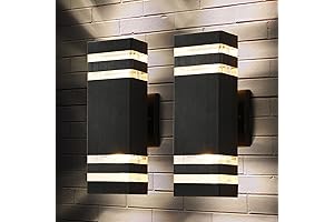 tewei LED Square Up and Down Lights Outdoor Wall Mount Light