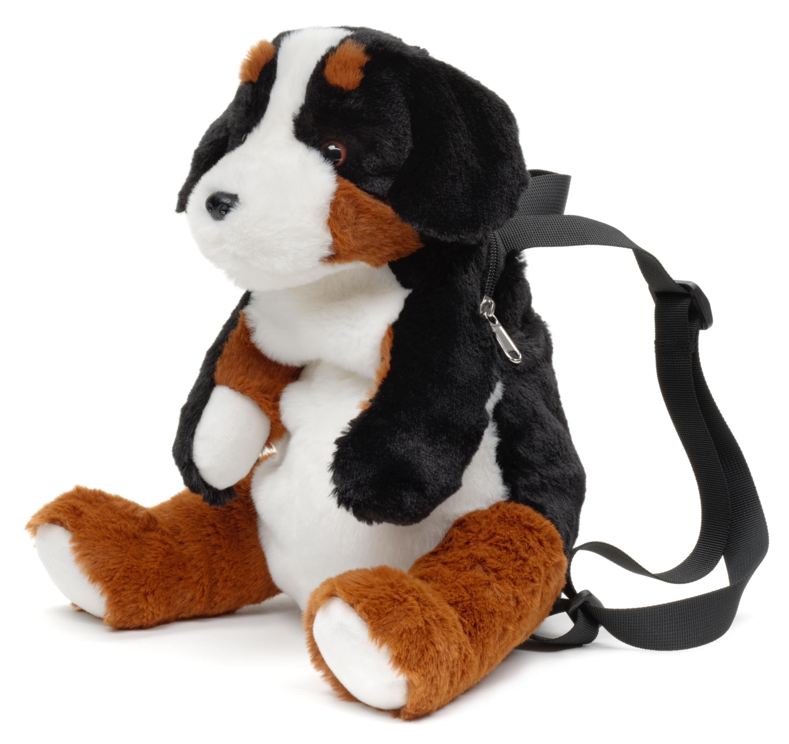 Uni-Toys - Mochila de Peluche (Perro de montaña bernés) - 35 cm (Altura) - Peluche, Peluche