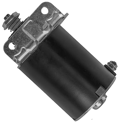 Miniatura 4 de Caltric Motor de arranque compatible con John Deere D125  D130  D140  D150  D160  D170  GX85  S2046  S220  SX85  16 dientes mejorados con engranajes