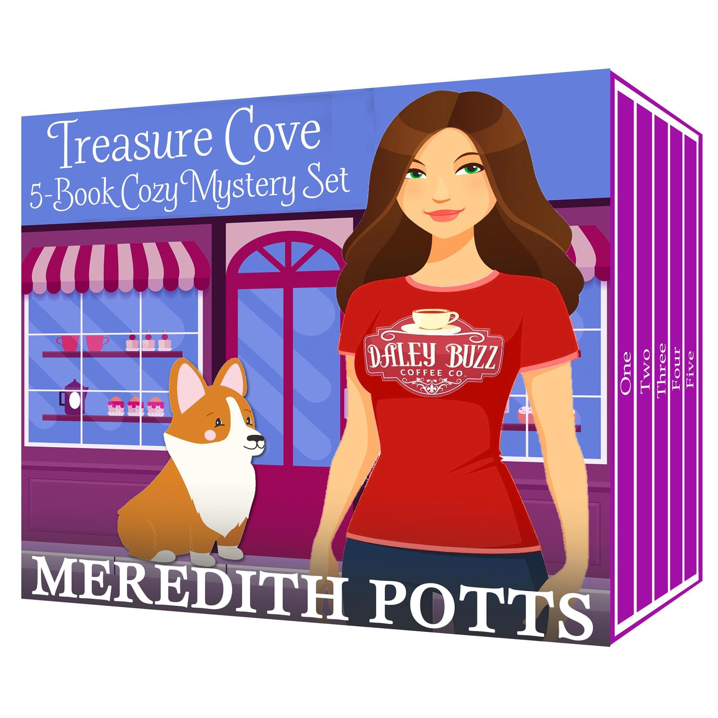 Treasure Cove 5-Book Cozy Mystery Set
