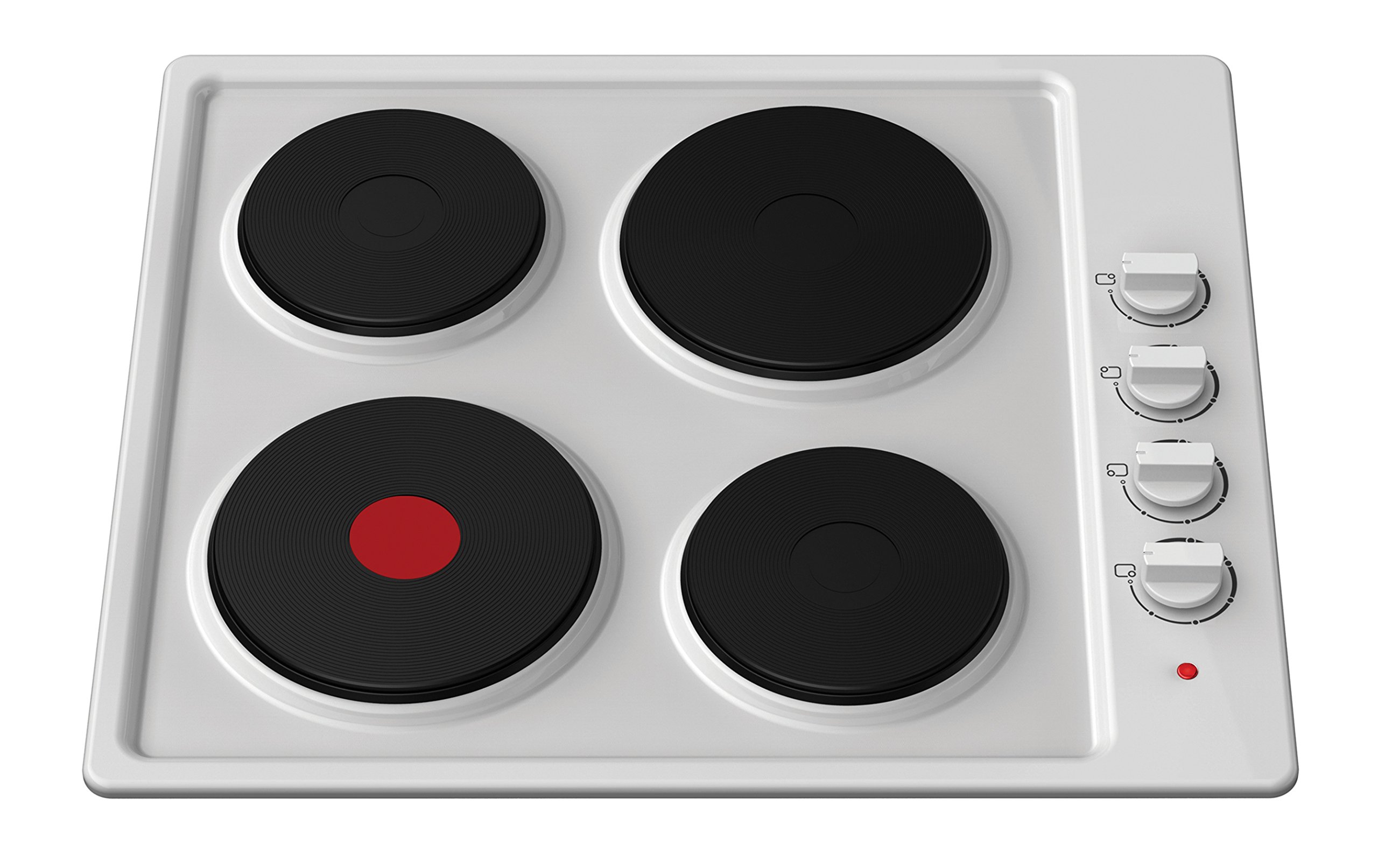 Buy Igenix ESH60WH Solid Plate Hob, BuiltIn Electric Hotplate, 4 Zone