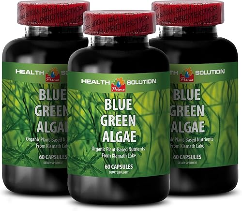 Algas verdes azules del lago Klamath - Algas verdes azules 500 mg del lago Klamath - espirulina polvo de algas verdes azules, algas verdes y azules