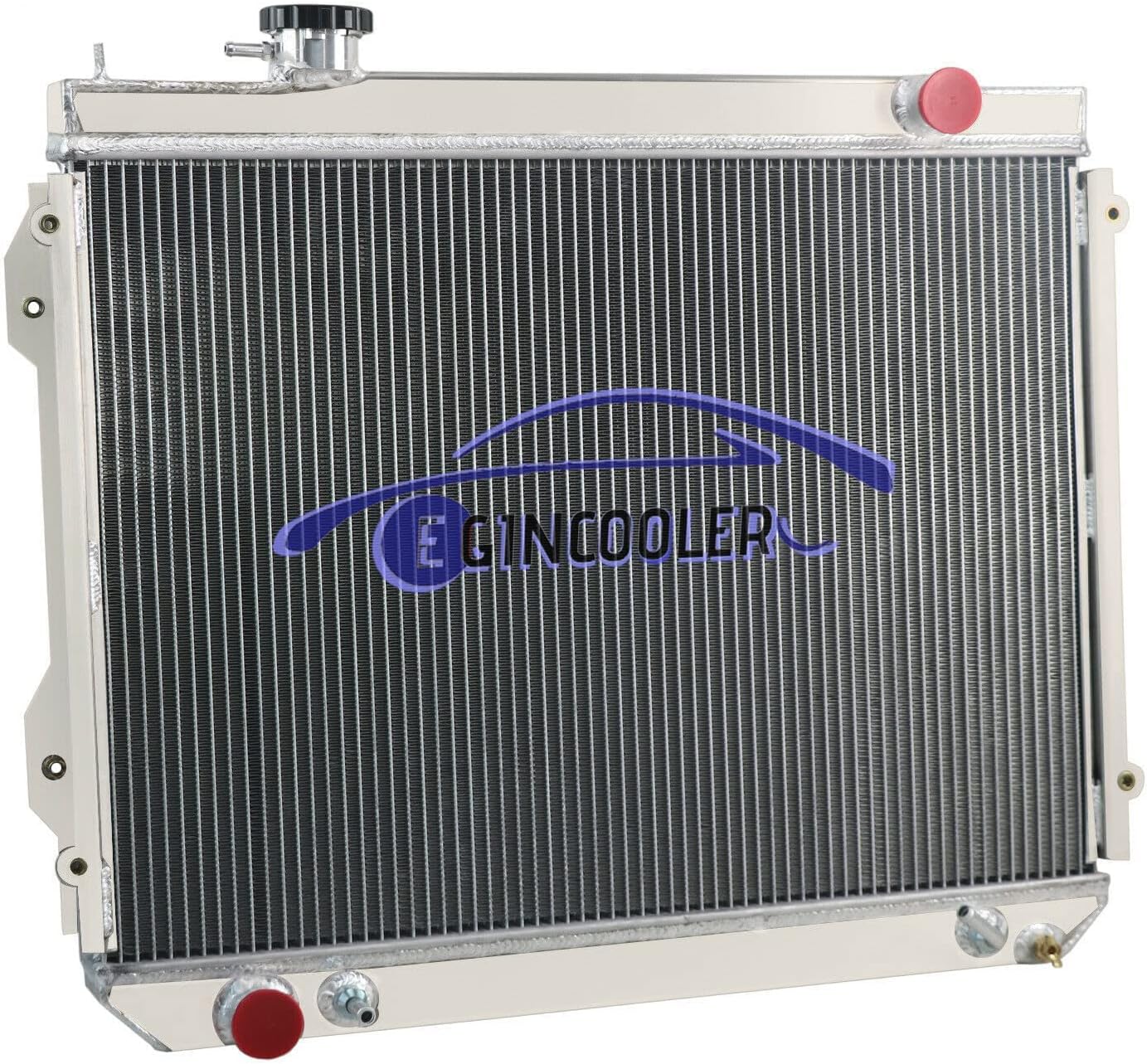CU1778 3 Core Row Aluminum Radiator for 1995-2004 Toyota Tacoma 2.4L 2.7L 3.4L I4 V6 AT/MT All AA5052 Aluminum Radiador 1996 1997 1998 1999 2000 2001 2002 2003