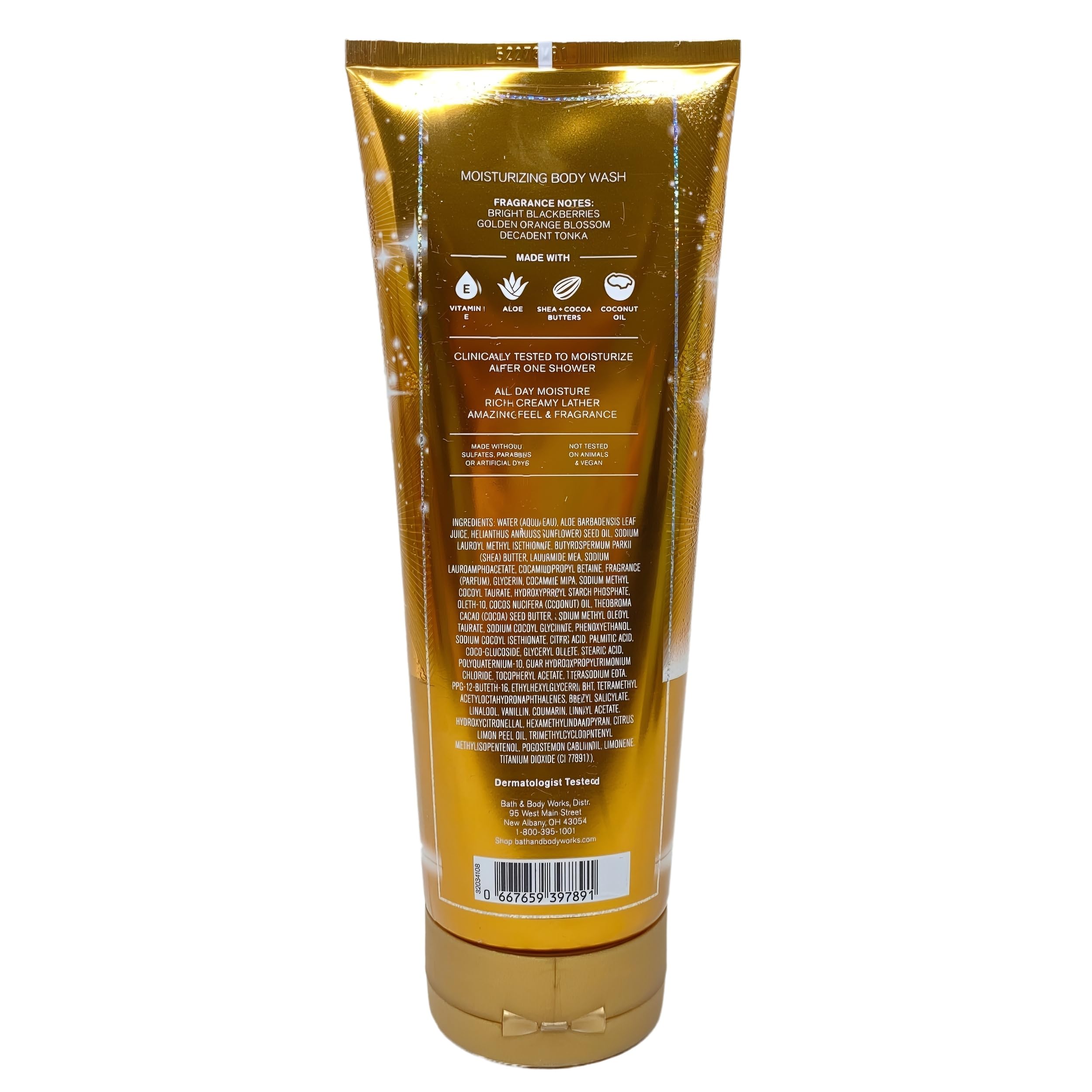Amazon.com : Bath & Body Works Touch of Gold - Gold Woven Basket