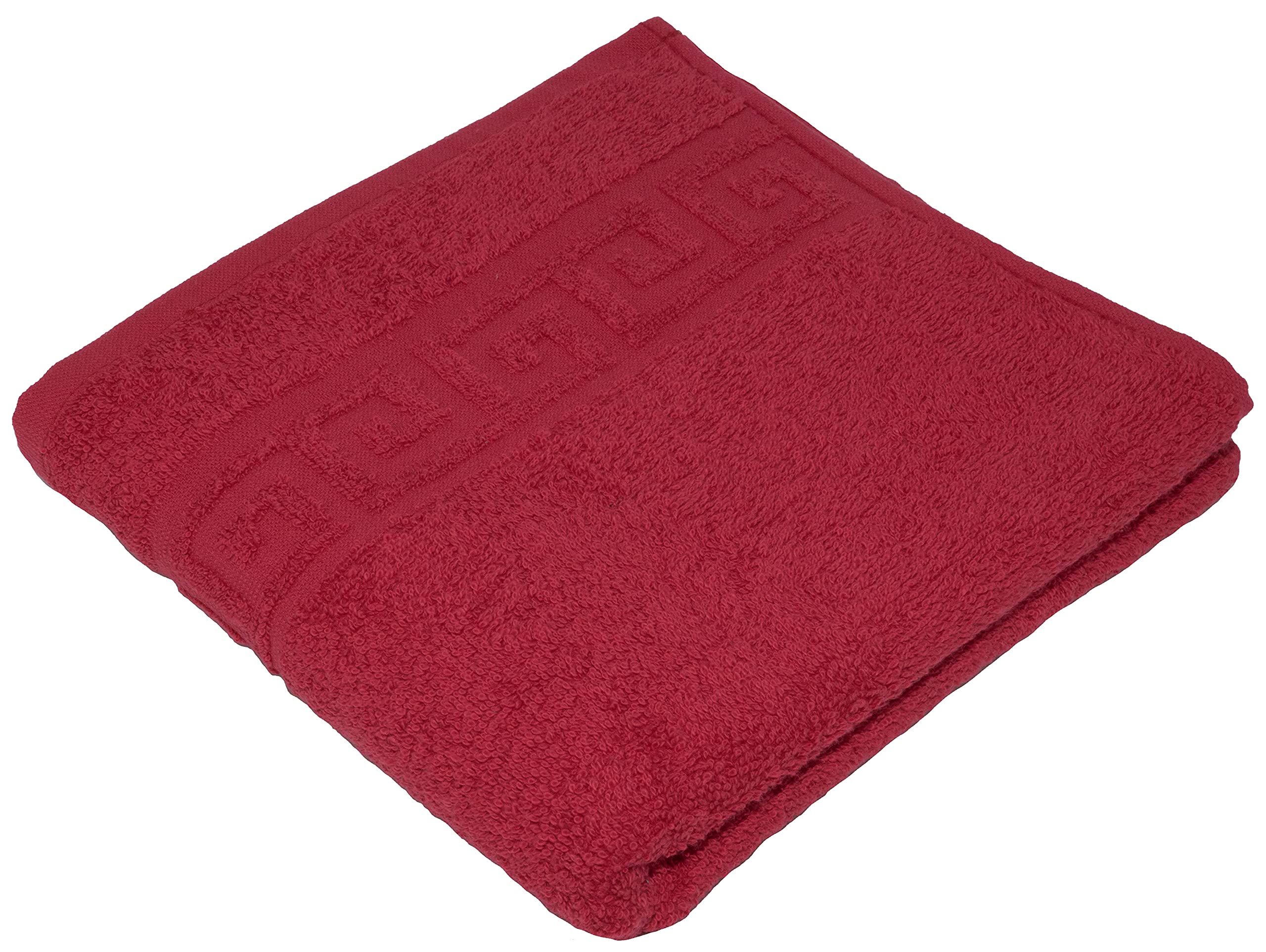 LIGHT TURQUOISE 2 X BATH TOWELS SET, 70X140 LARGE SIZE 100% NATURAL COTTON 500 GSM THICK ABSORBENT TOWEL, HOTEL QUALITY RINGSPUN — view 73