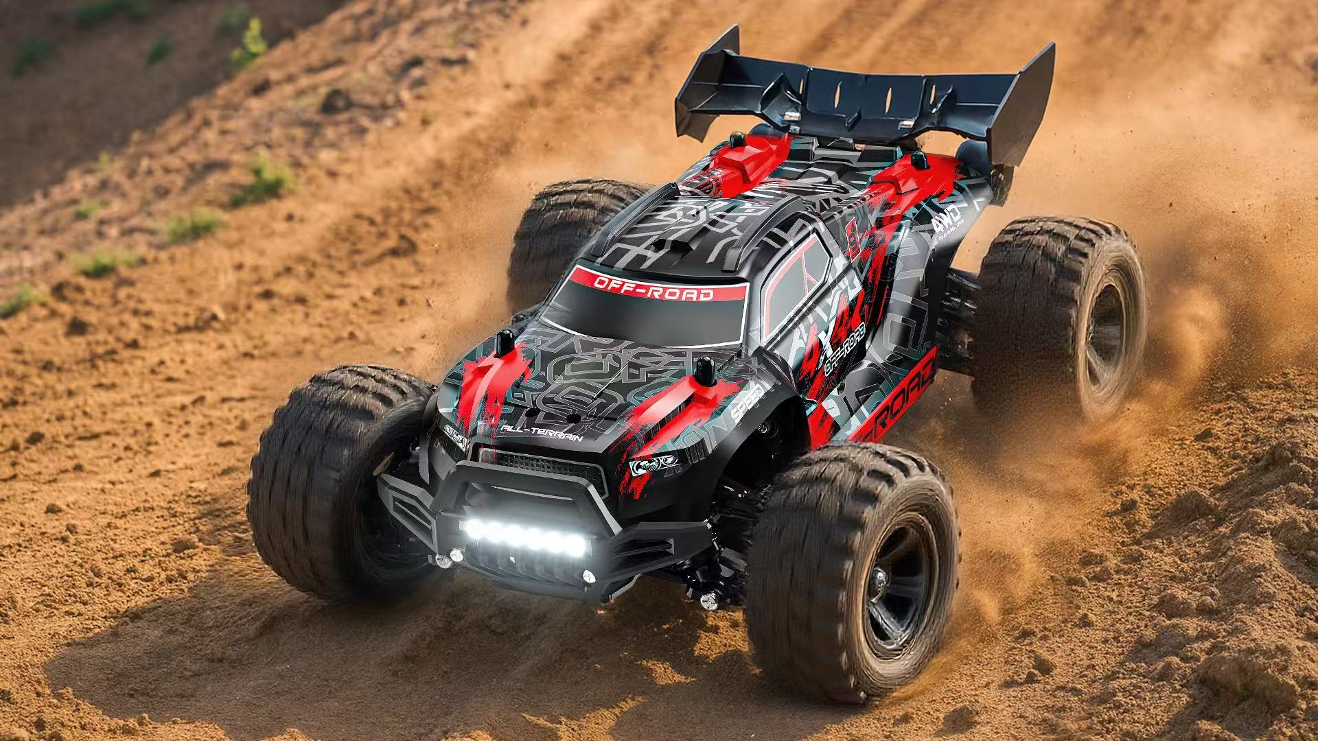 1:18 Scale RC Cars All Terrain Off Road 4WD Remote Control Car
