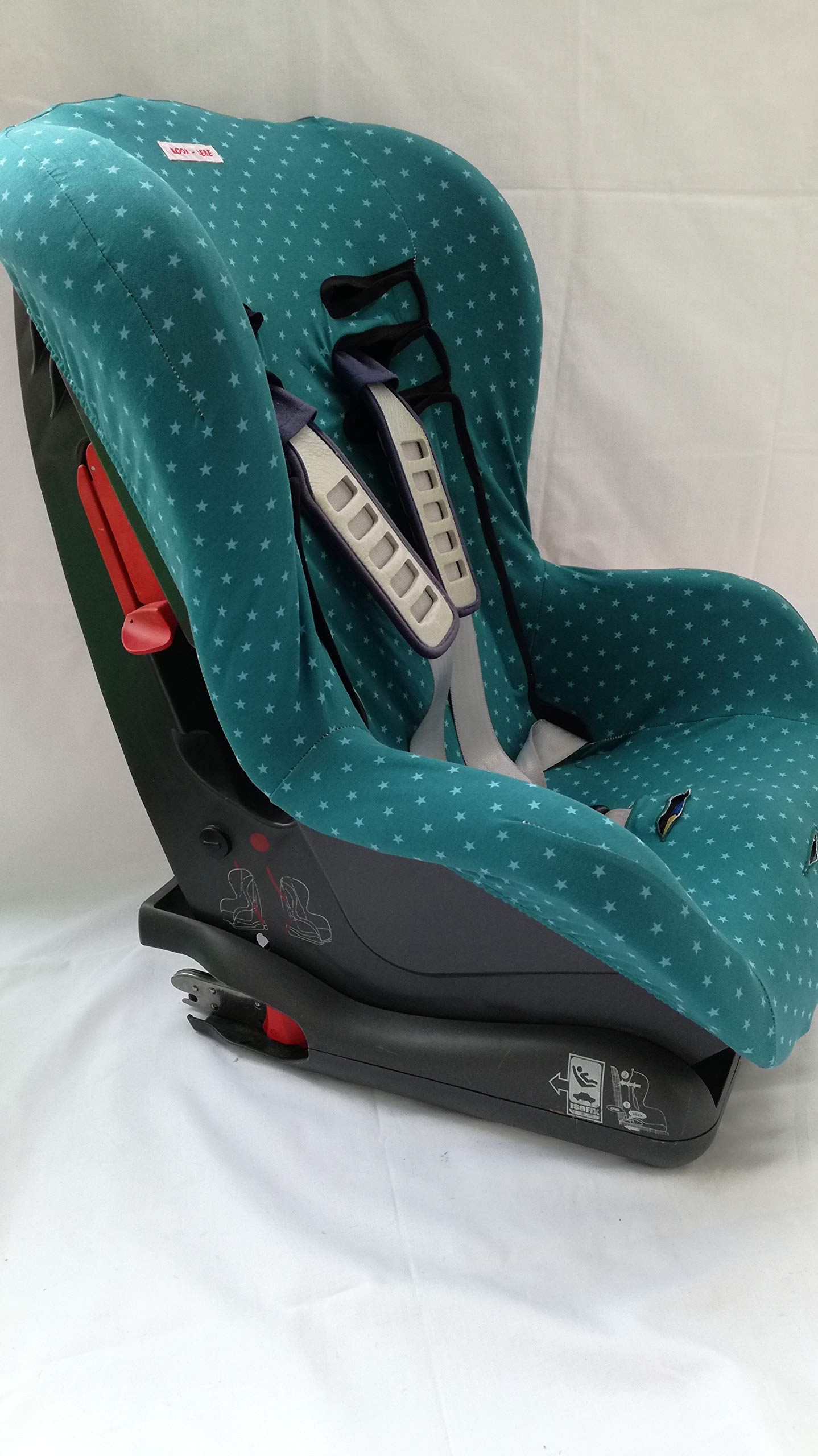 Housse Universelle Siège Auto Groupe 1-2-3 Vert - Protection Confortable Et Lavable Pour Siège Enfant