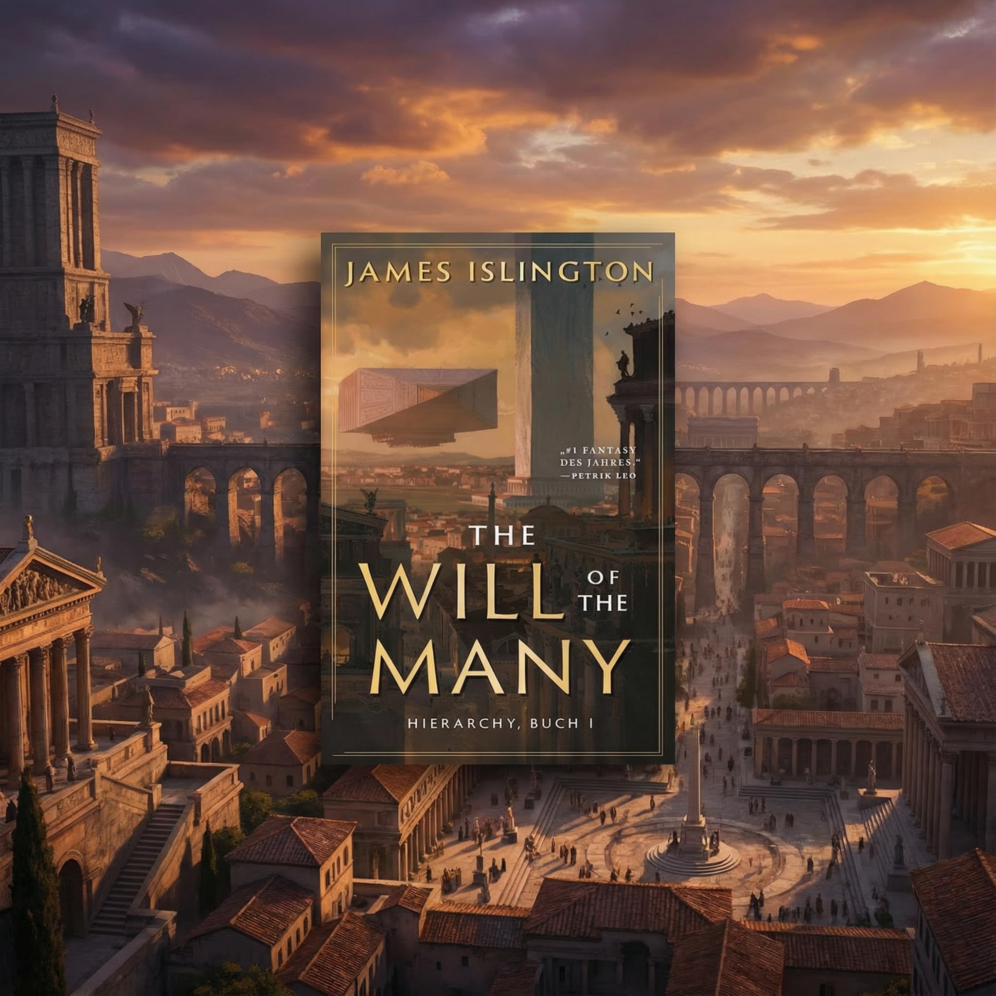 James Islington Hierarchy Reihe Band 1 und 2 - The Will of the Many - The Strength of the Few - Fantasy Bücher Set mit exklusivem Lesezeichen - Limitierte Schmuckausgabe Deutsch Sammleredition