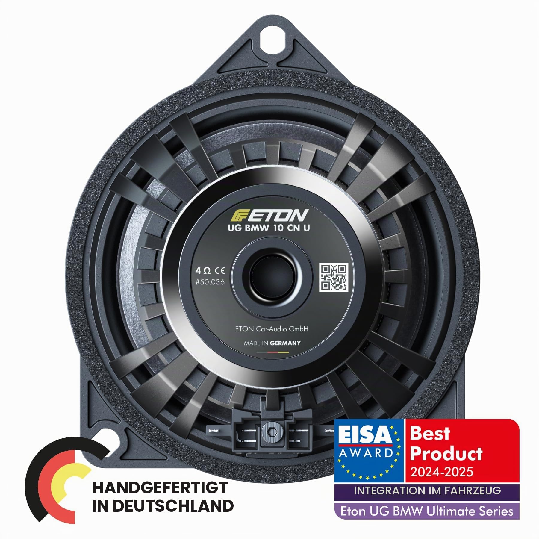 ETON UG-BMW10CNU: 10 cm Center System, kompatibel mit BMW & MINI | High-End 4 Zoll 2-Wege Plug & Play Zentrallautsprecher-System der Ultimate Serie mit Mittel- und Hochtöner, 1 Set